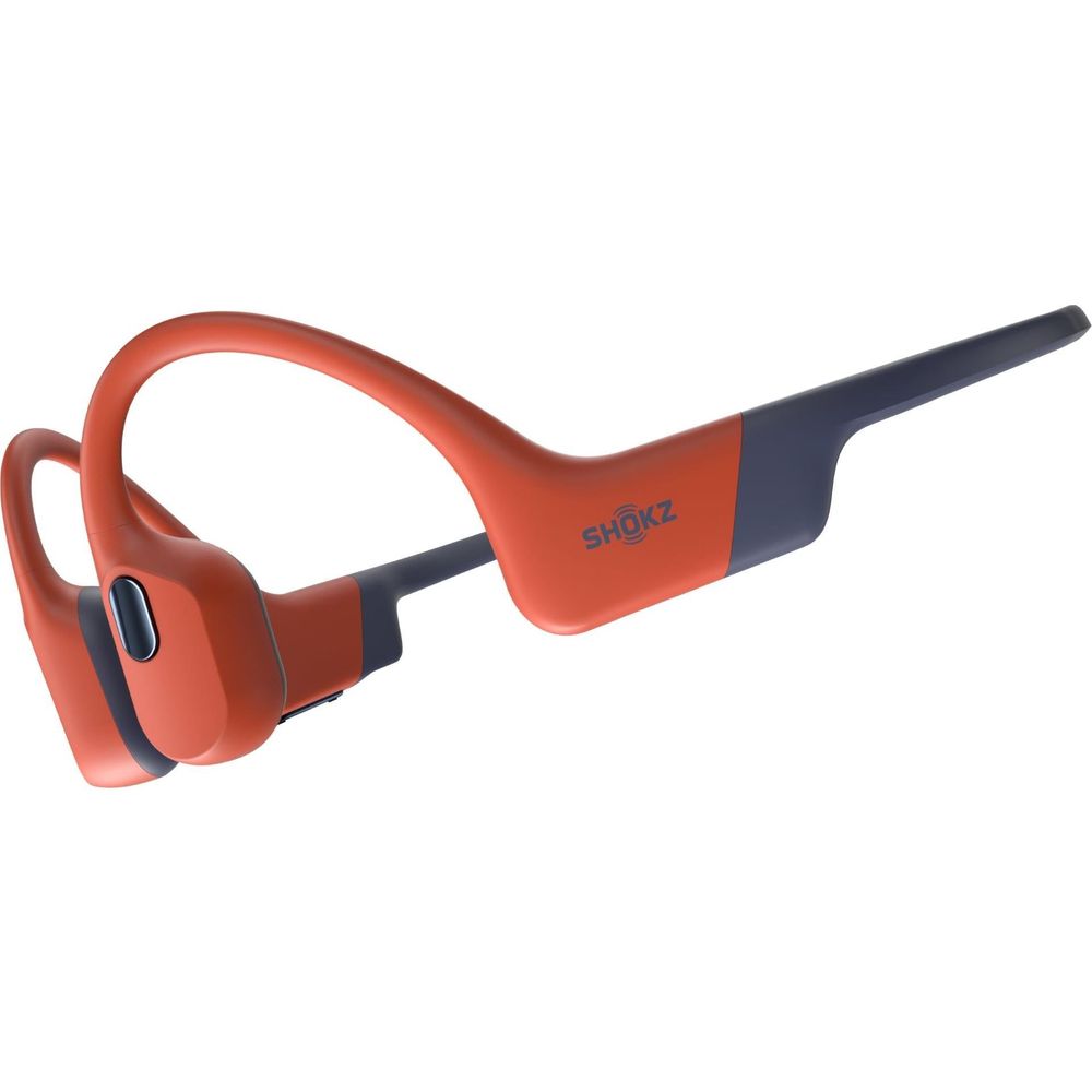 Shokz OpenSwim Pro Waterproof Bone Conduction Headphones (Red)