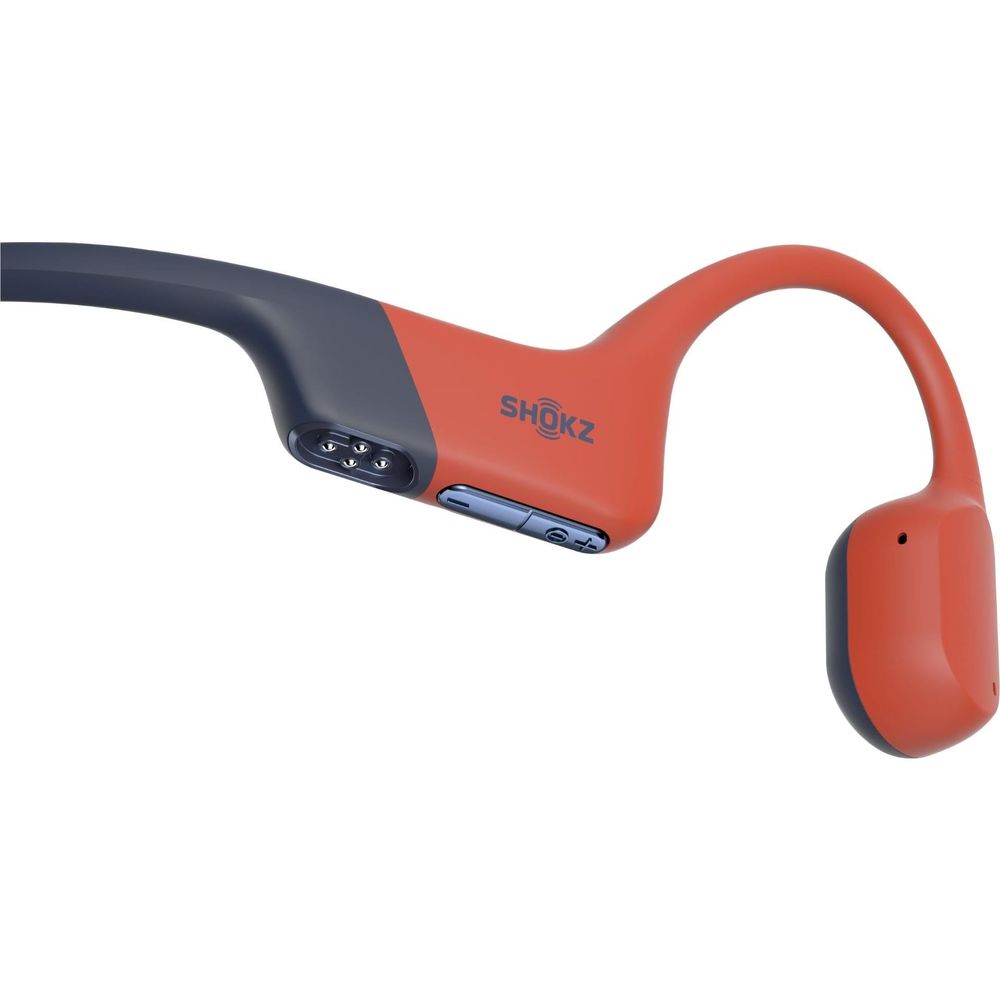 Shokz OpenSwim Pro Waterproof Bone Conduction Headphones (Red)