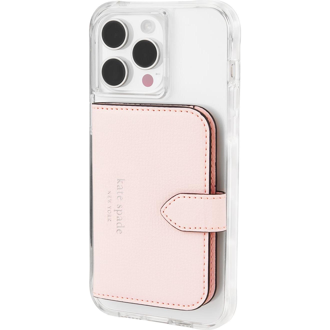 kate spade new york Morgan MagSafe Magnetic Wallet (Chalk Pink)