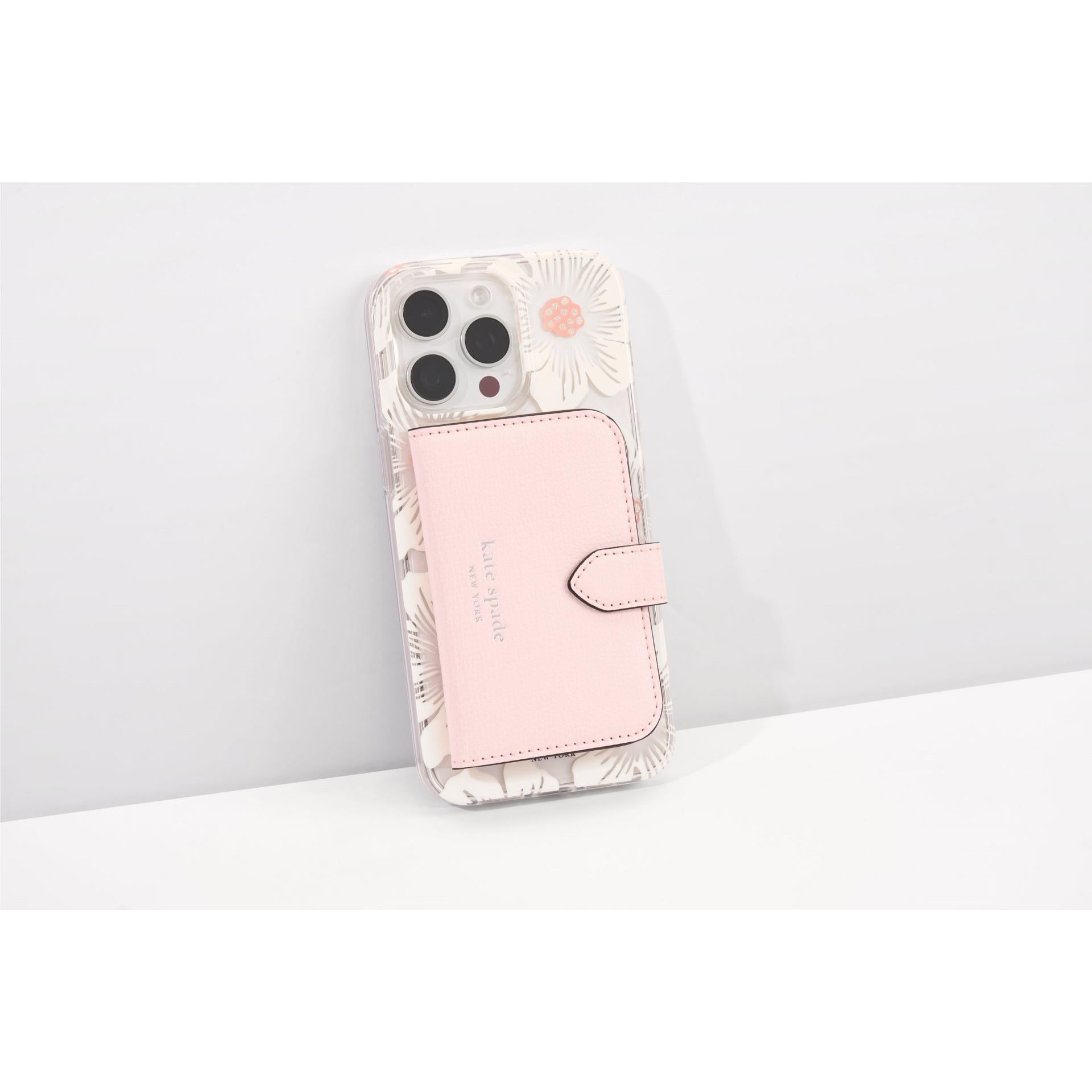kate spade new york Morgan MagSafe Magnetic Wallet (Chalk Pink)
