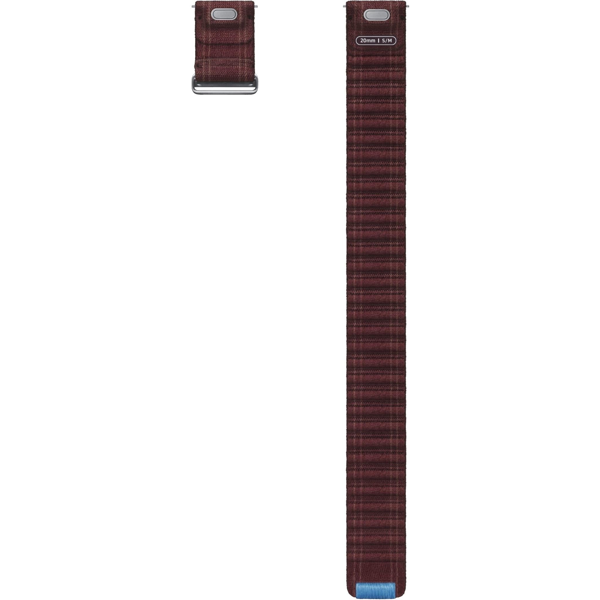 Samsung Fabric Band for Galaxy Watch7 [S/M] (Burgundyi)