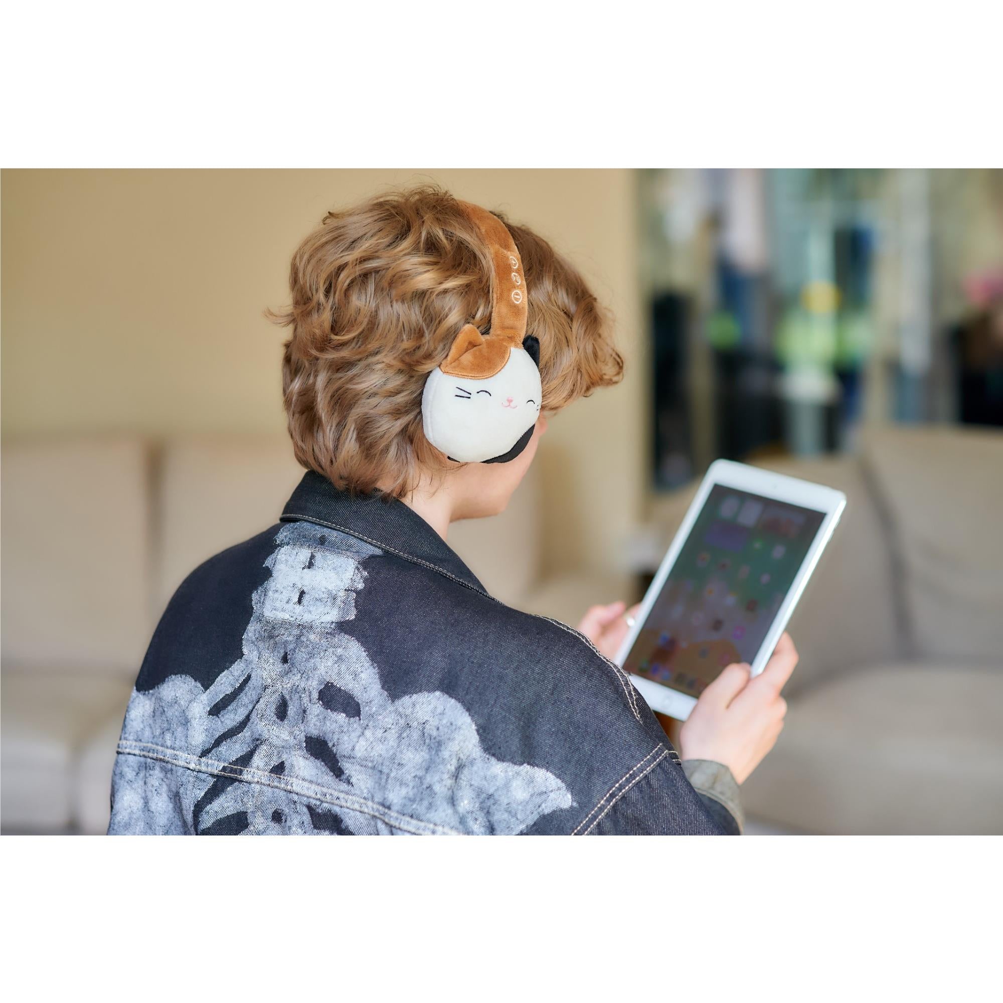 Squishmallows Plush Bluetooth Wireless Headphones (Cameron)