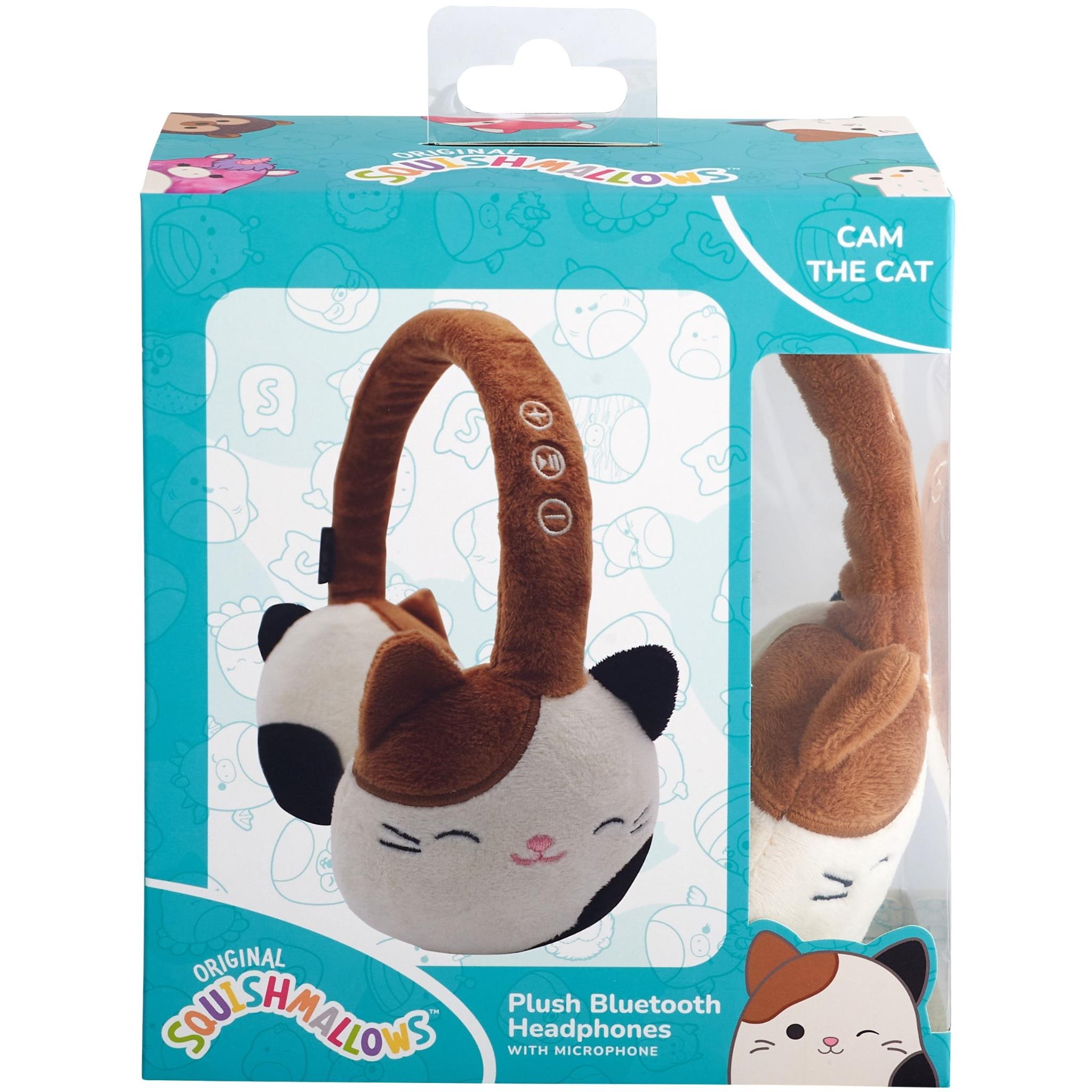 Squishmallows Plush Bluetooth Wireless Headphones (Cameron)