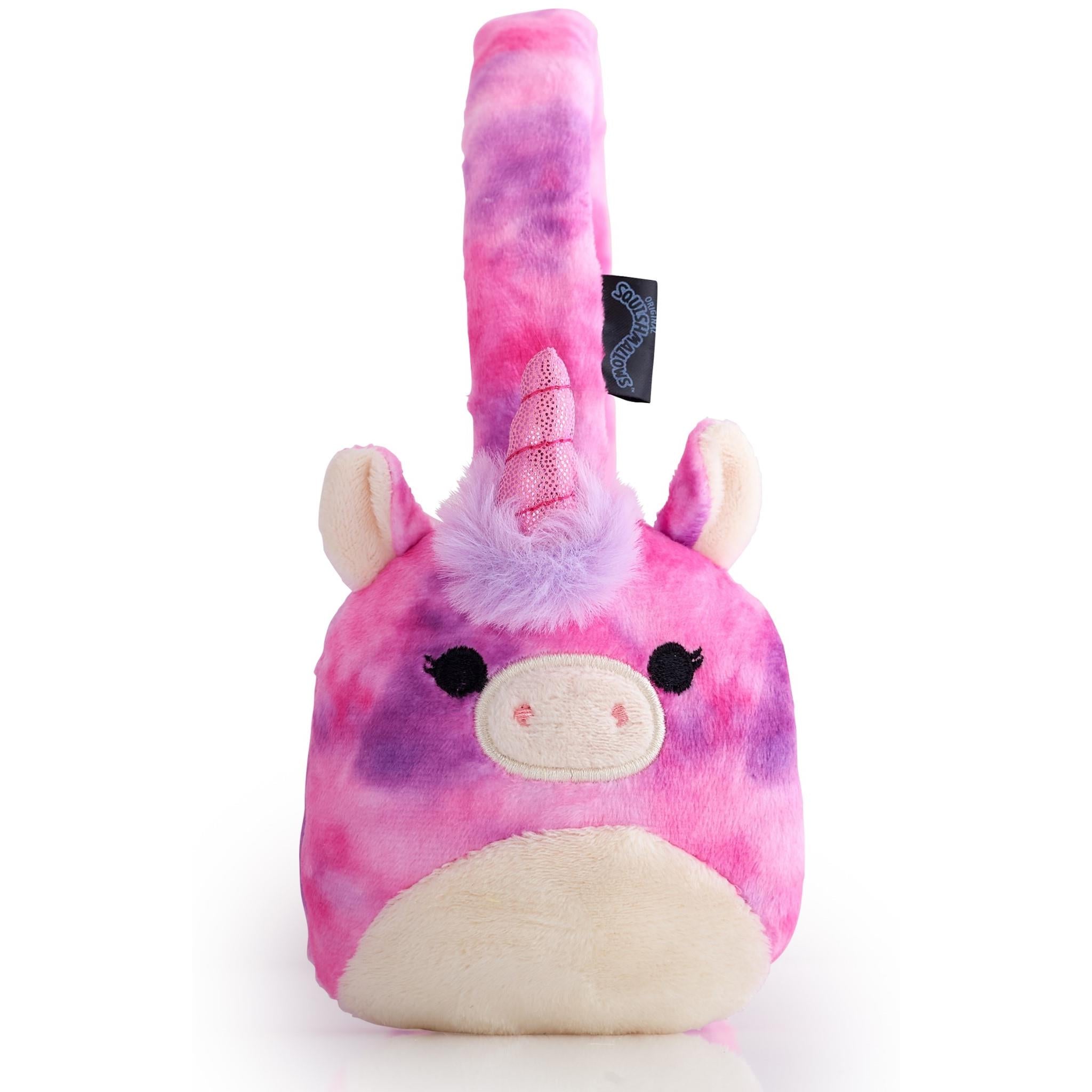 Squishmallows Plush Bluetooth Wireless Headphones (Lola)