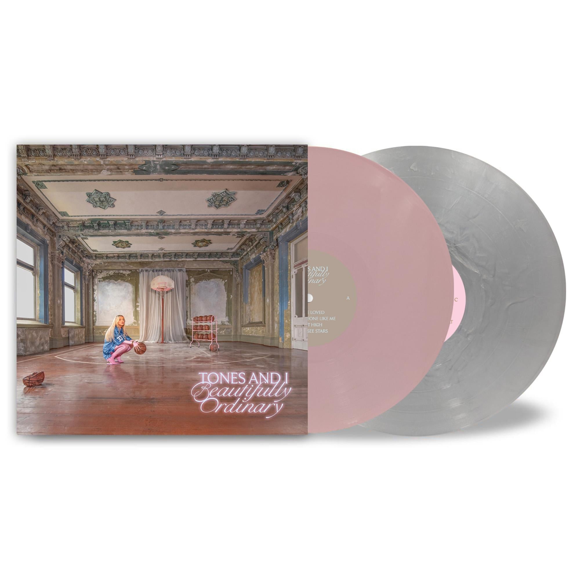 Beautifully Ordinary (Powder Pink and Marbled Silver Vinyl) - By: Tones And I