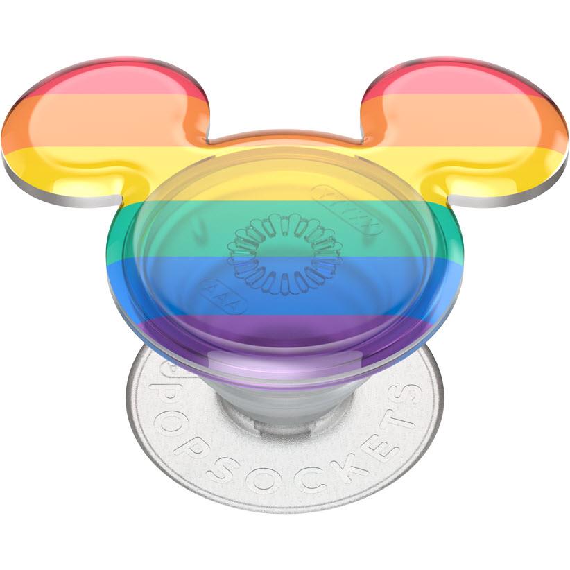 PopSockets Disney XL PopGrip (Earridescent Translucent Rainbow Mickey)
