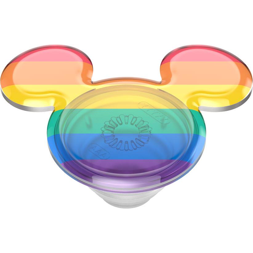 PopSockets Disney XL PopGrip (Earridescent Translucent Rainbow Mickey)