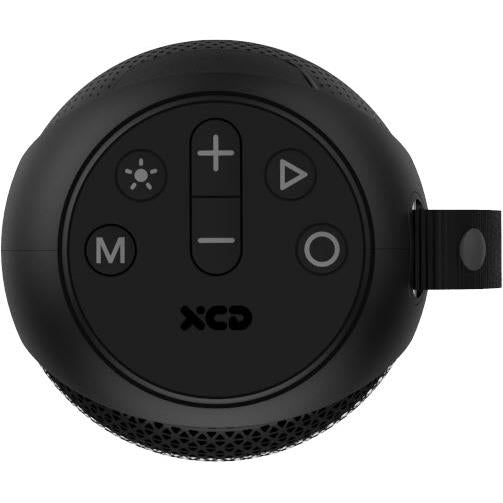 XCD 10W Medium LED Bluetooth Speaker (Black)
