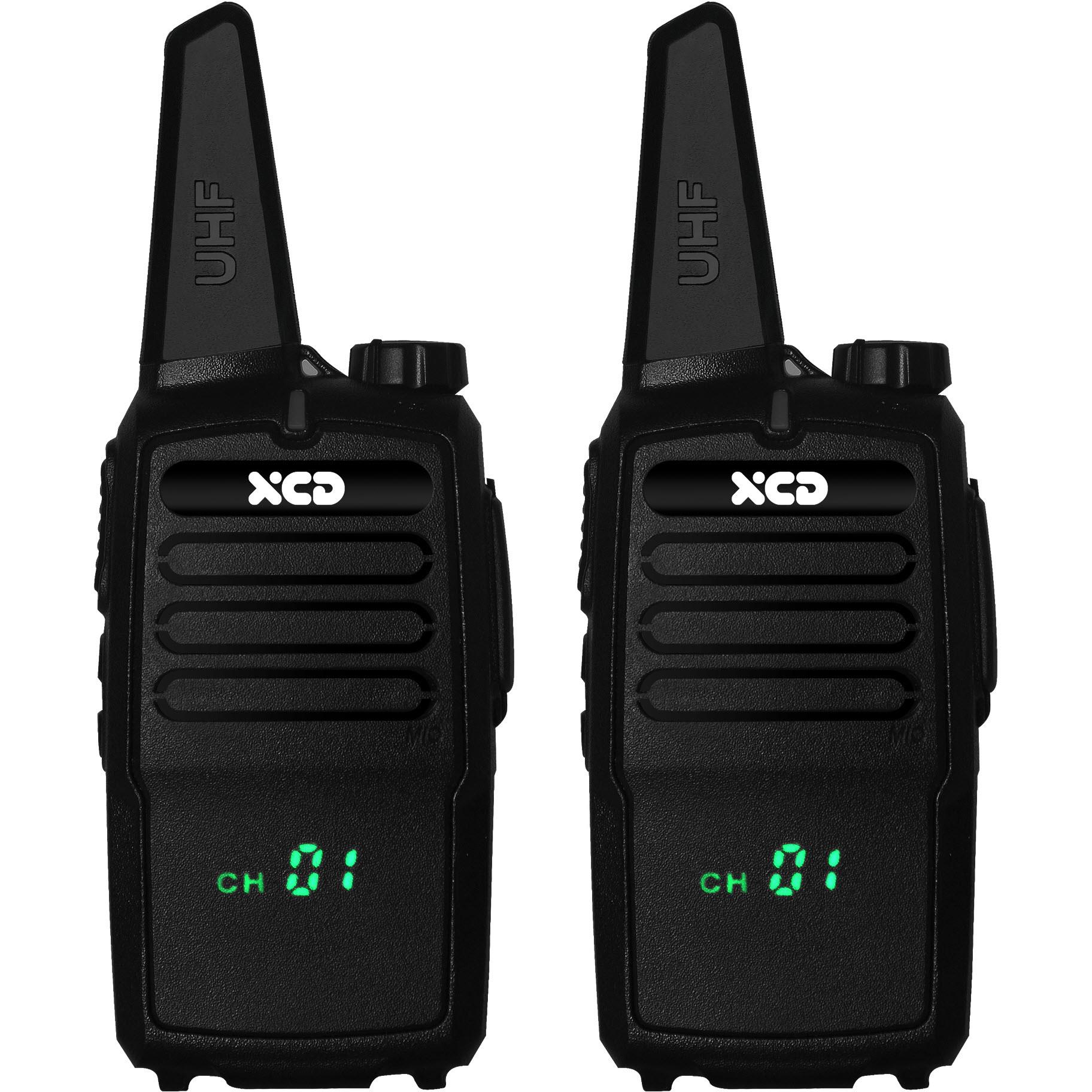 XCD 2W UHF CB Handheld Radio [2 pack]