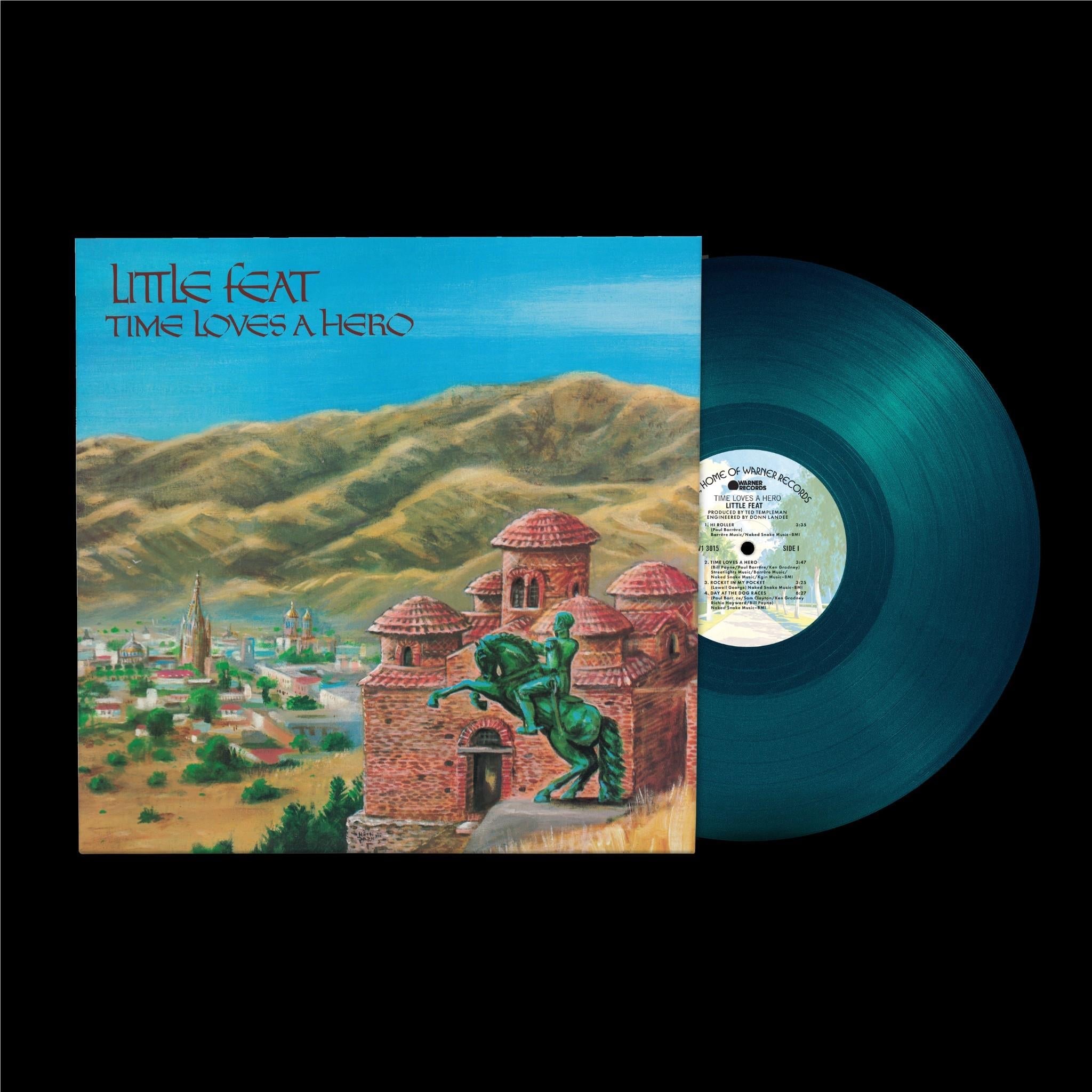 Time Loves A Hero (Sea Blue Vinyl) - By: Little Feat