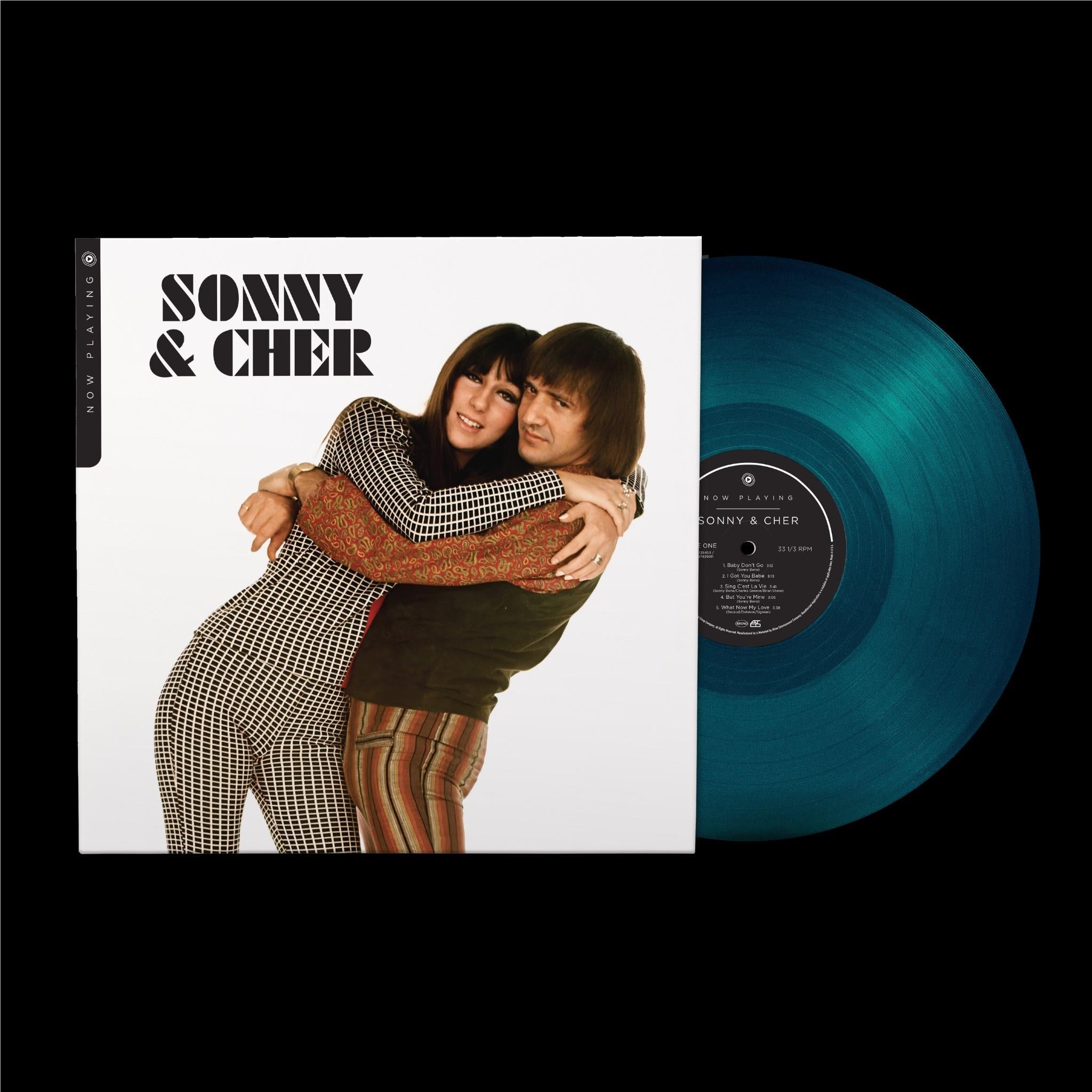 Now Playing (Sea Blue Vinyl) - By: Sonny & Cher