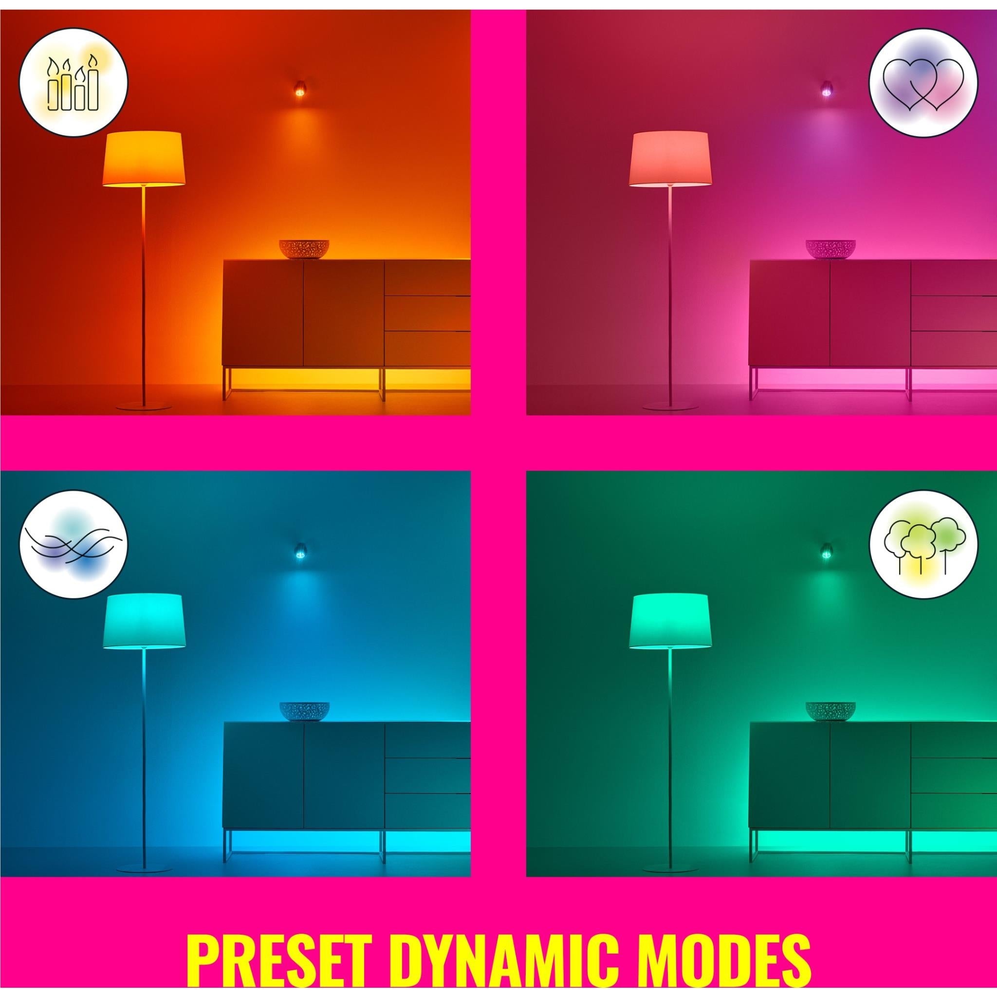 WiZ Colour & White Light Bar Dual Pack