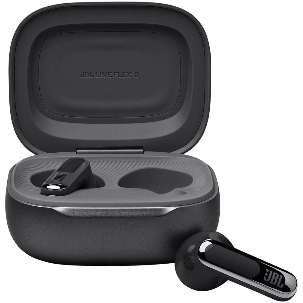 JBL Live Flex 3 TWS Noise Cancelling In-Ear Headphones (Black)