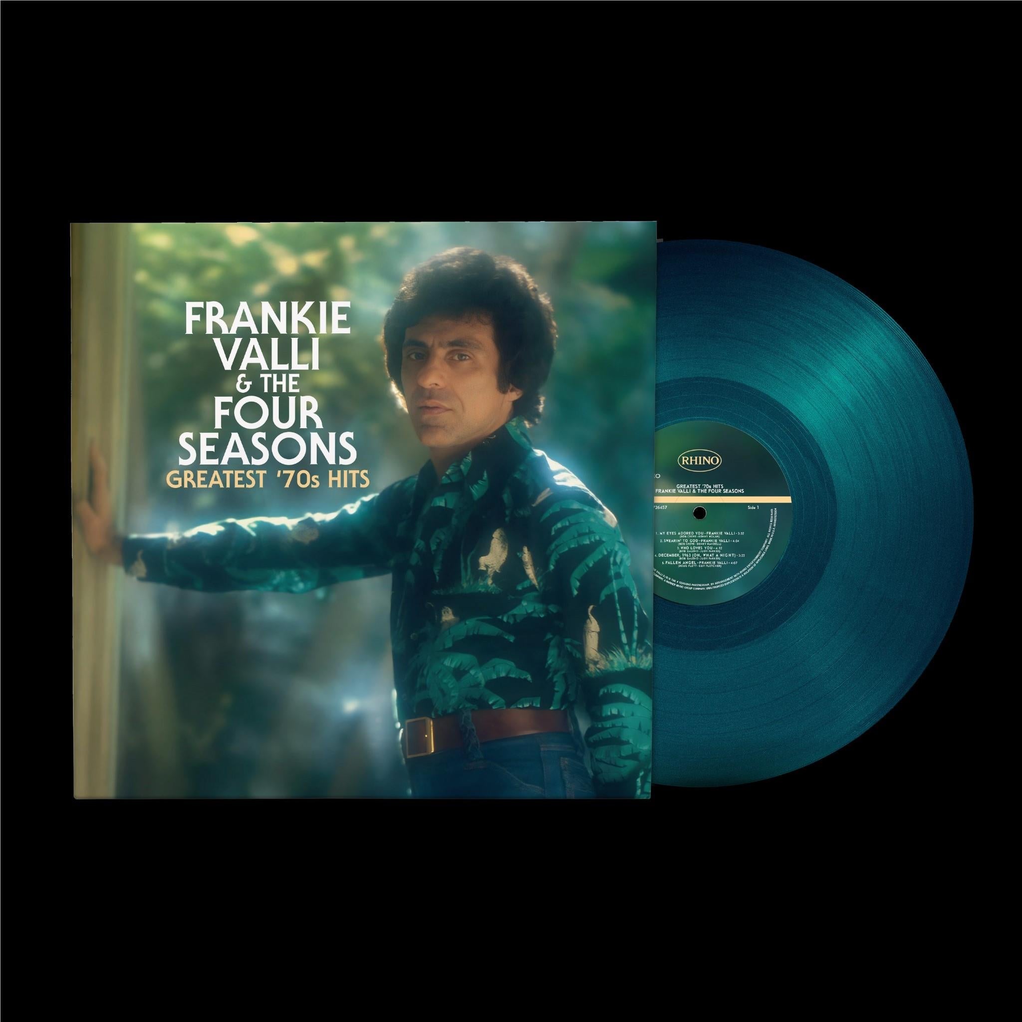 70s Greatest Hits (Sea Blue Vinyl) - By: Frankie Valli & The Four Seasons