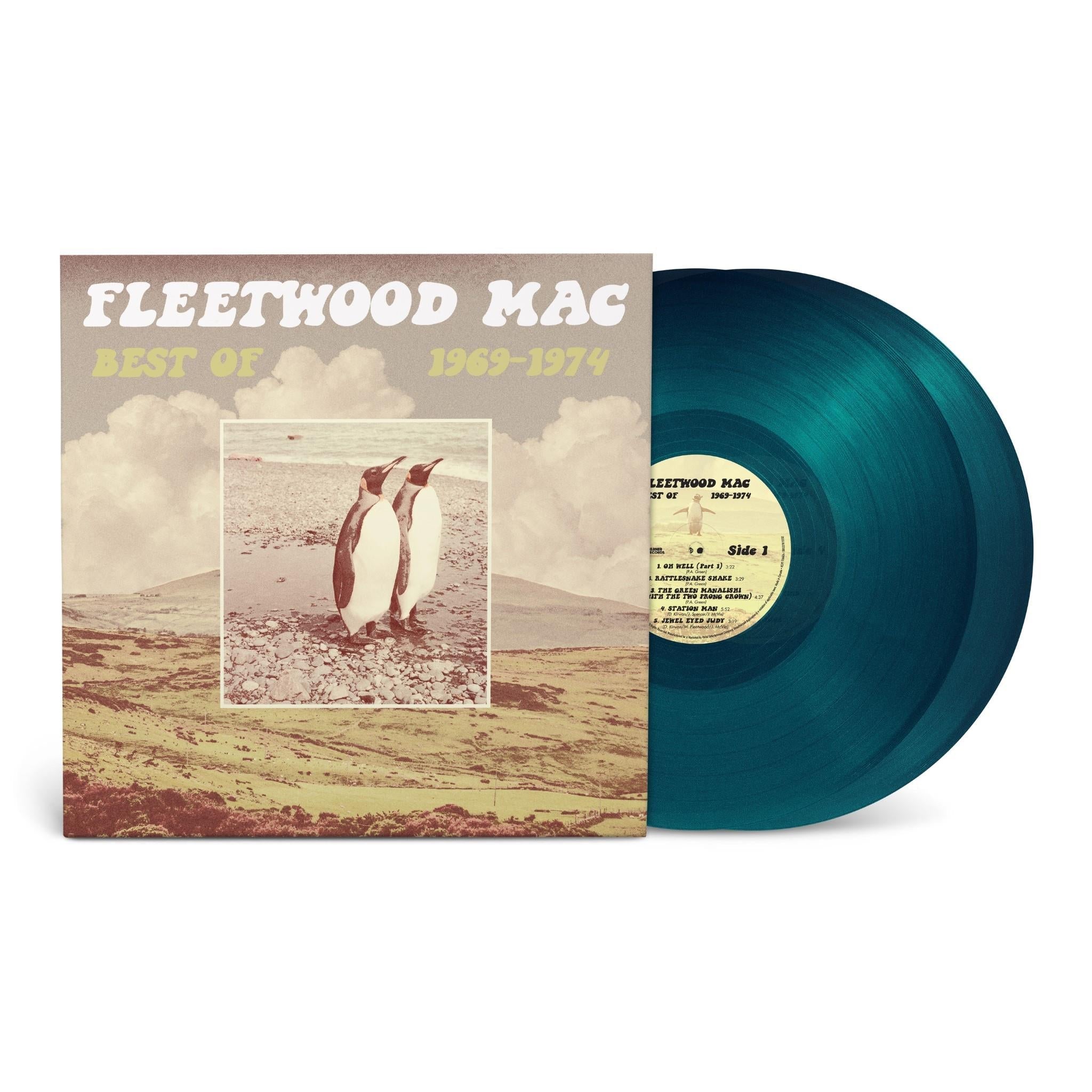 Best Of 69-74 (Sea Blue Vinyl) - By: Fleetwood Mac