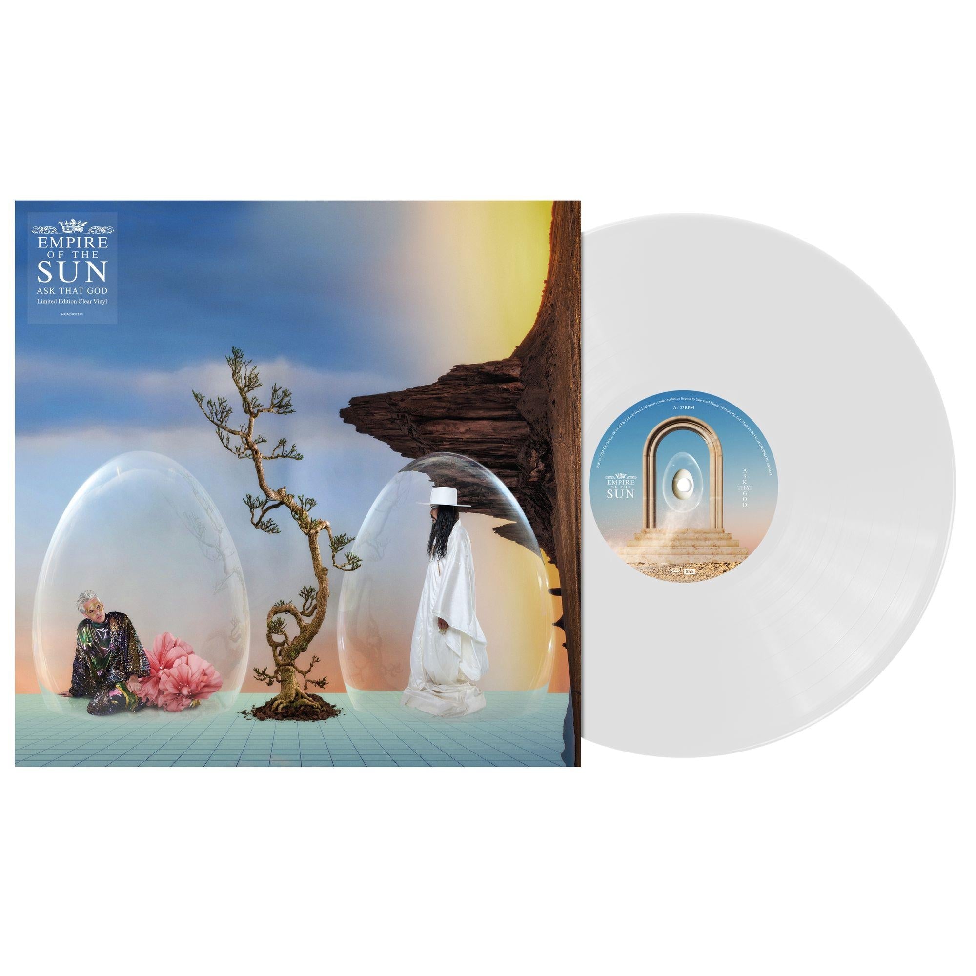Ask That God (Clear Vinyl) - By: Empire Of The Sun