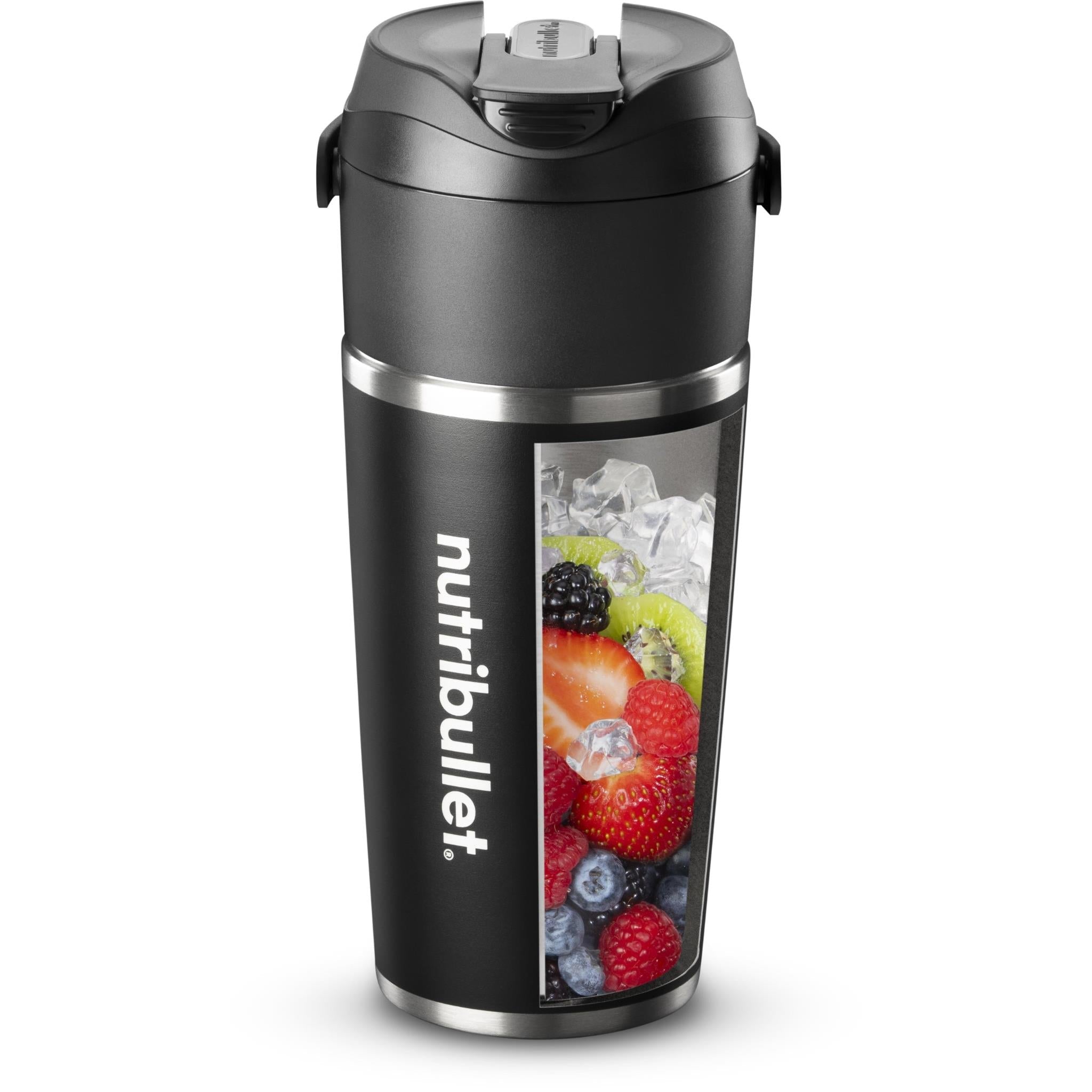 NutriBullet Flip Personal Blender (Black/Stainless Steel)