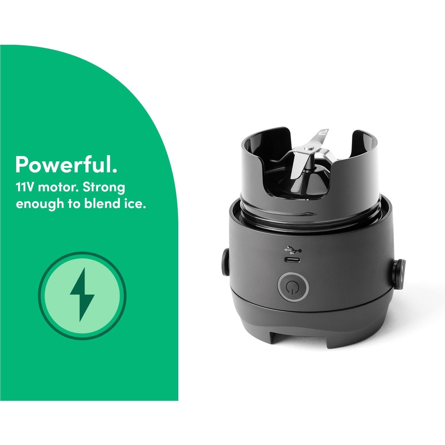 NutriBullet Flip Personal Blender (Black/Stainless Steel)