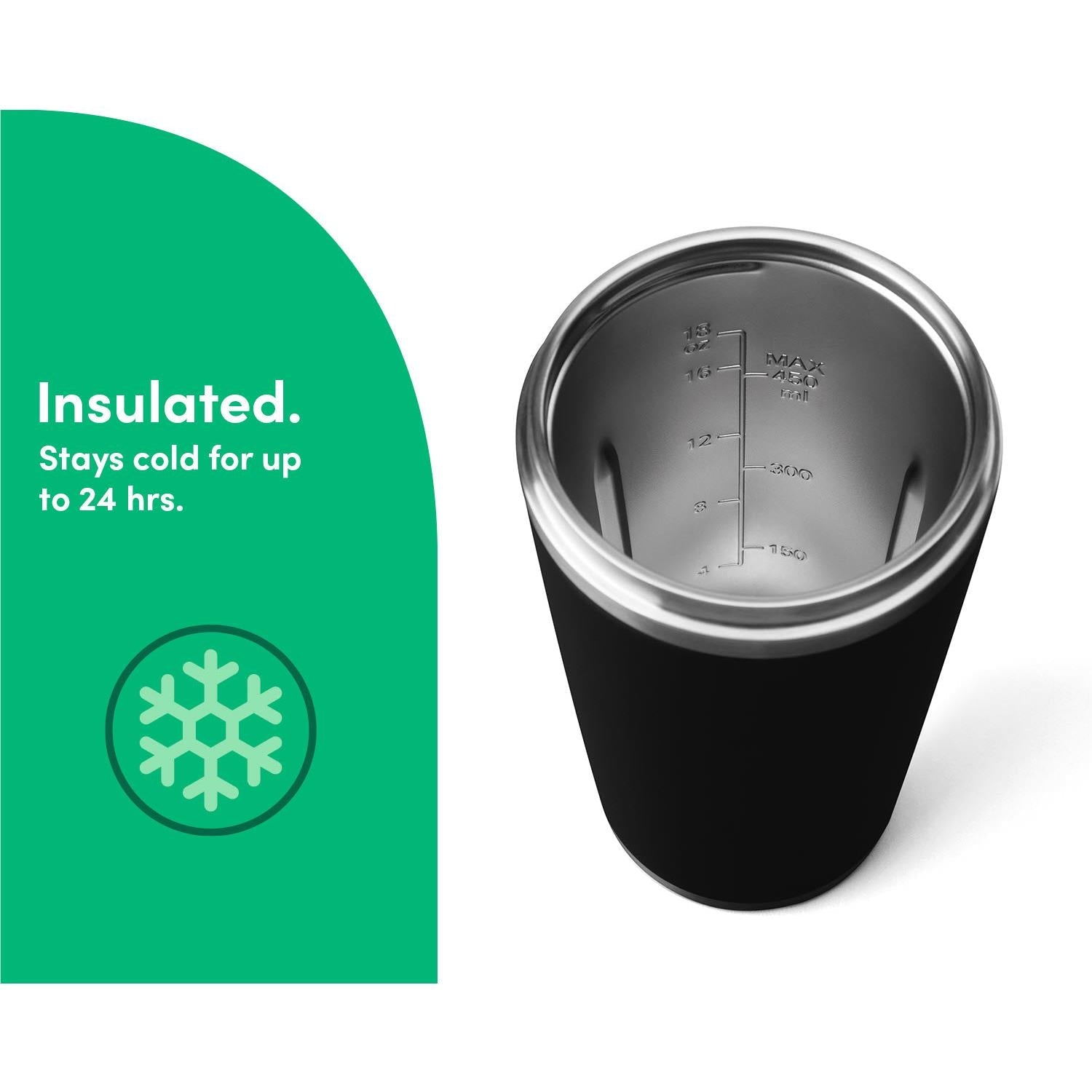 NutriBullet Flip Personal Blender (Black/Stainless Steel)