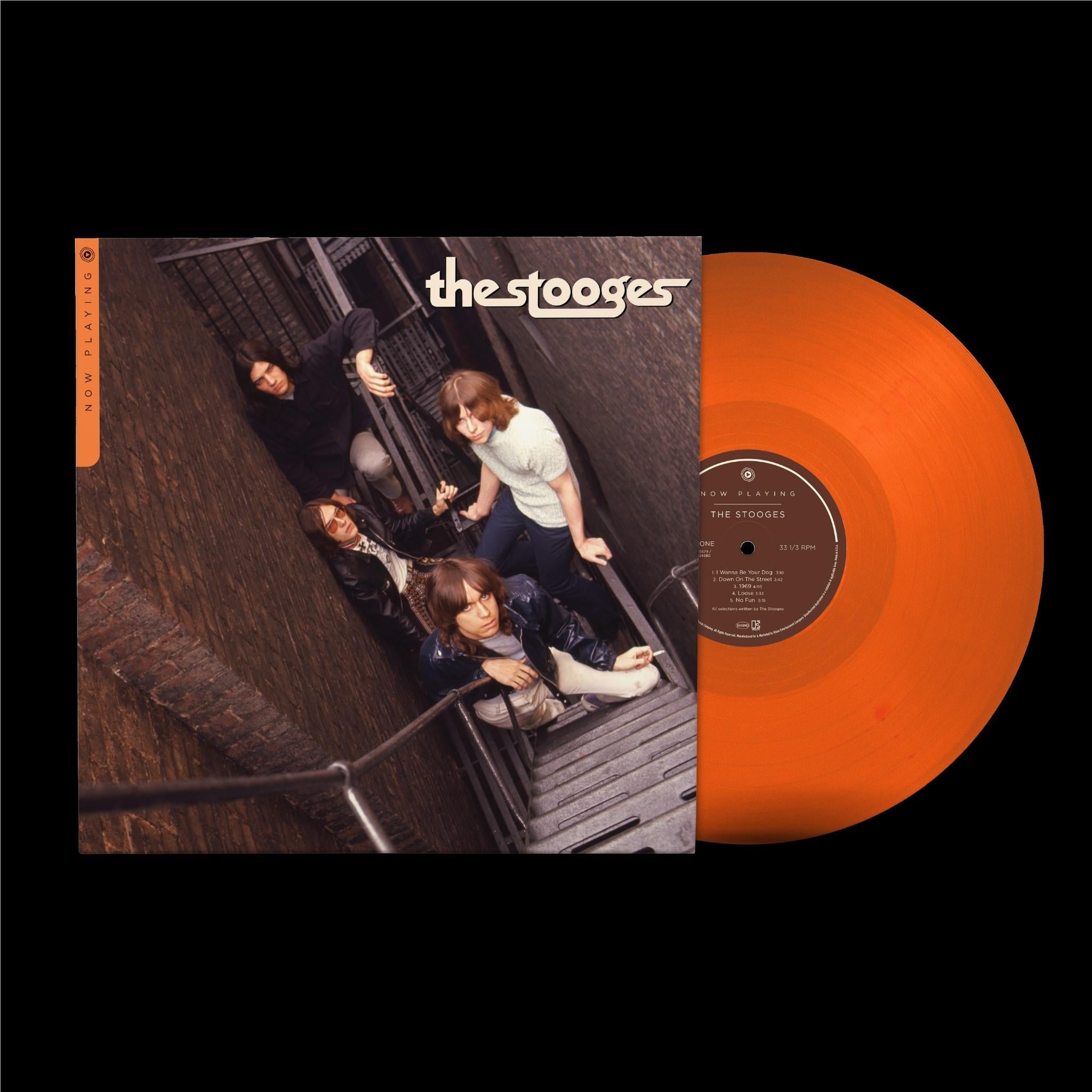 Now Playing (Orange Vinyl) - By: The Stooges