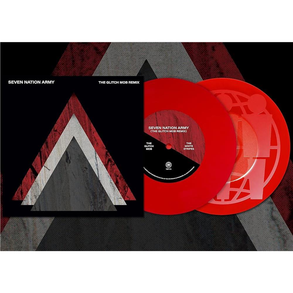 Seven Nation Army X The Glitch Mob (7" Red Vinyl) - By:The White Stripes