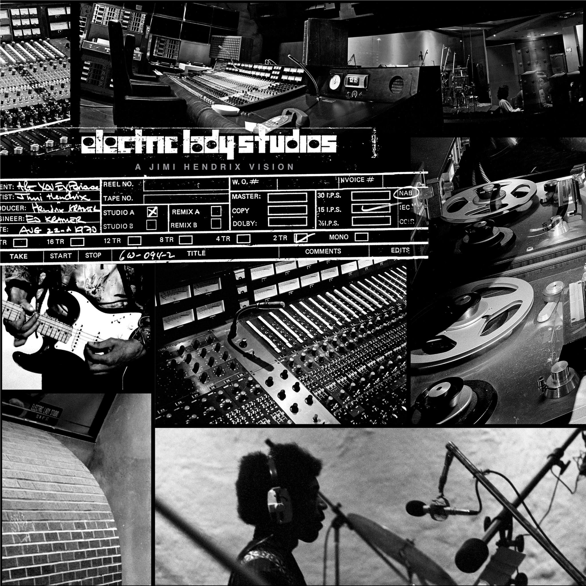 Electric Lady Studios: A Jimi Hendrix Vision (Vinyl + Blu-ray) - By: Jimi Hendrix
