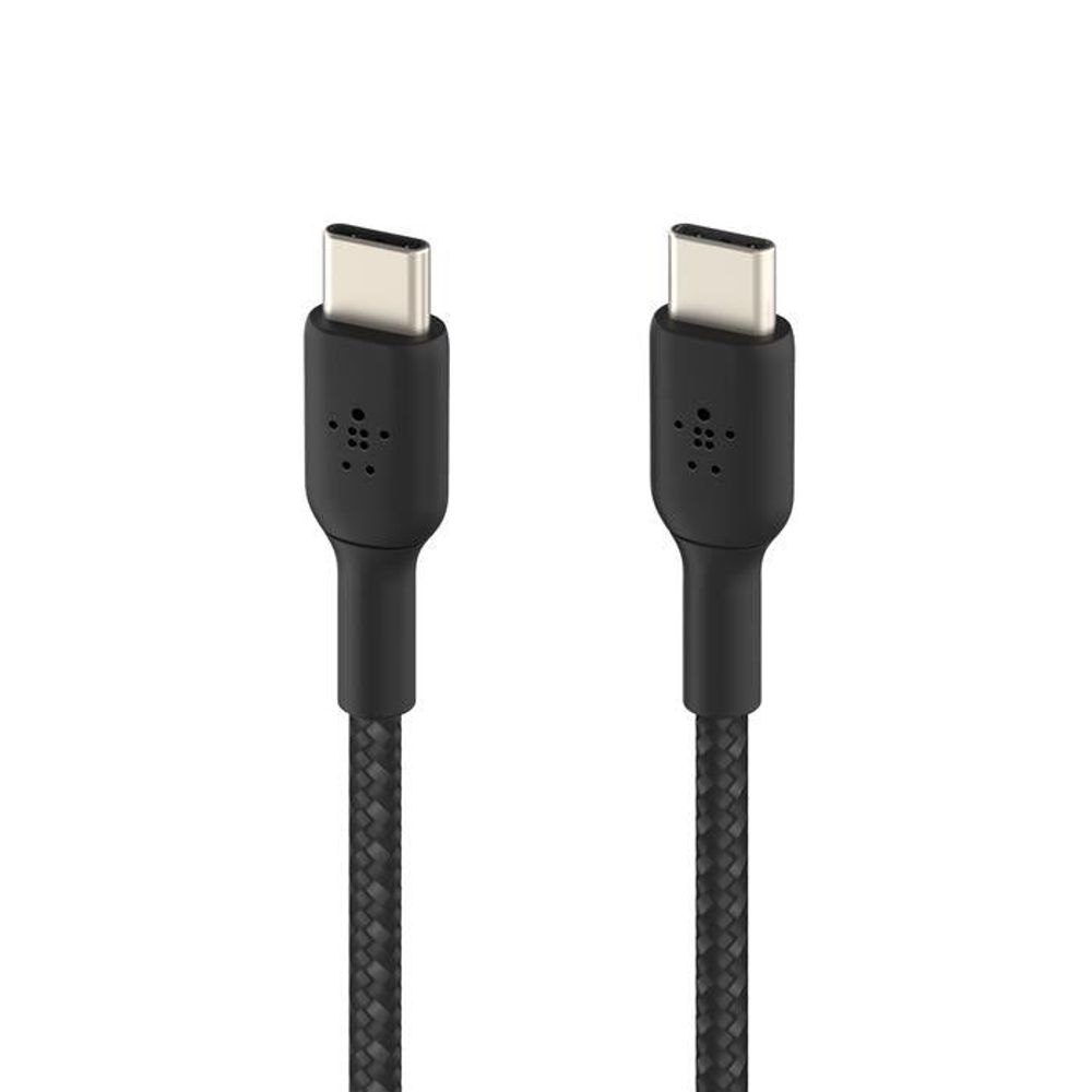 Belkin BoostCharge 60W Braided USB-C Cable (15cm) [Black]