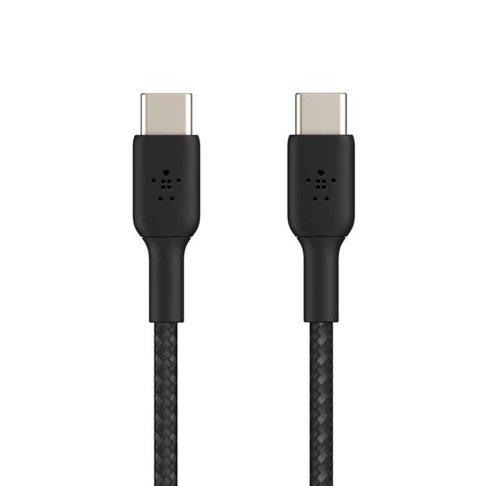 Belkin BoostCharge 60W Braided USB-C Cable (15cm) [Black]