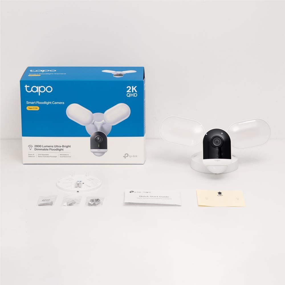 TP-Link Tapo C720 Smart Floodlight Camera 2K (Wired)