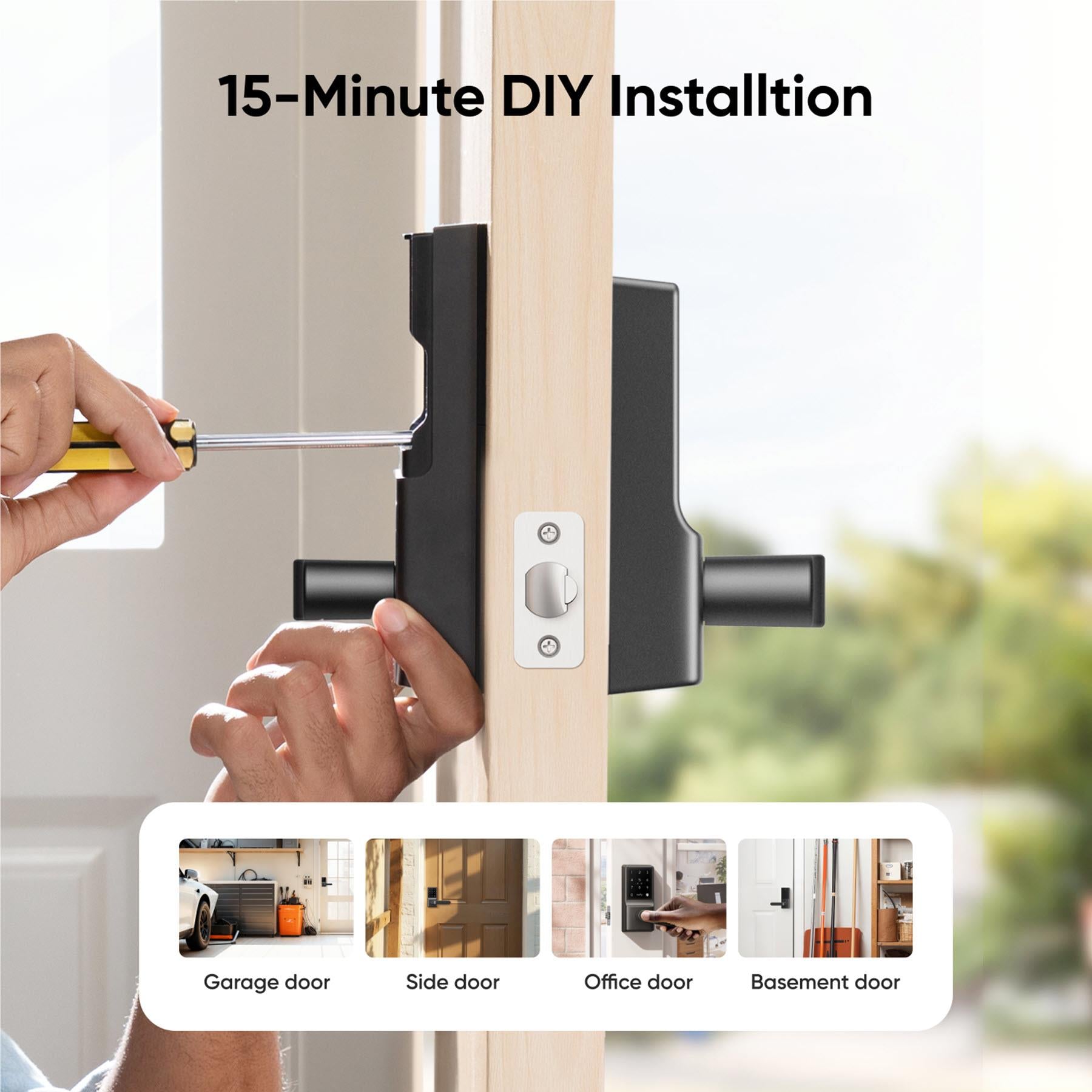 Eufy Smart Lever Lock C33 (Black)