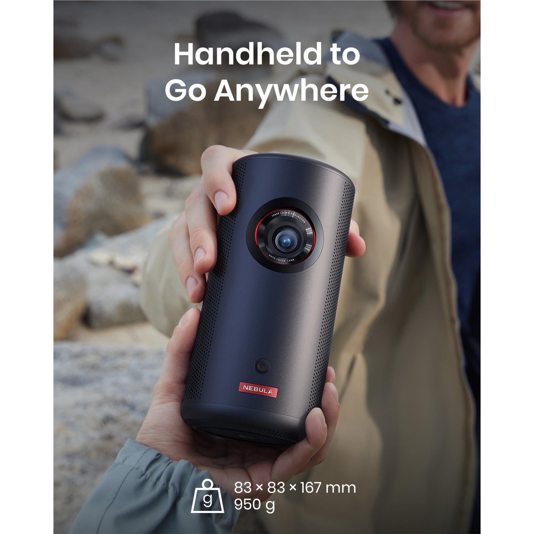 Nebula Capsule 3 Laser Google TV Projector