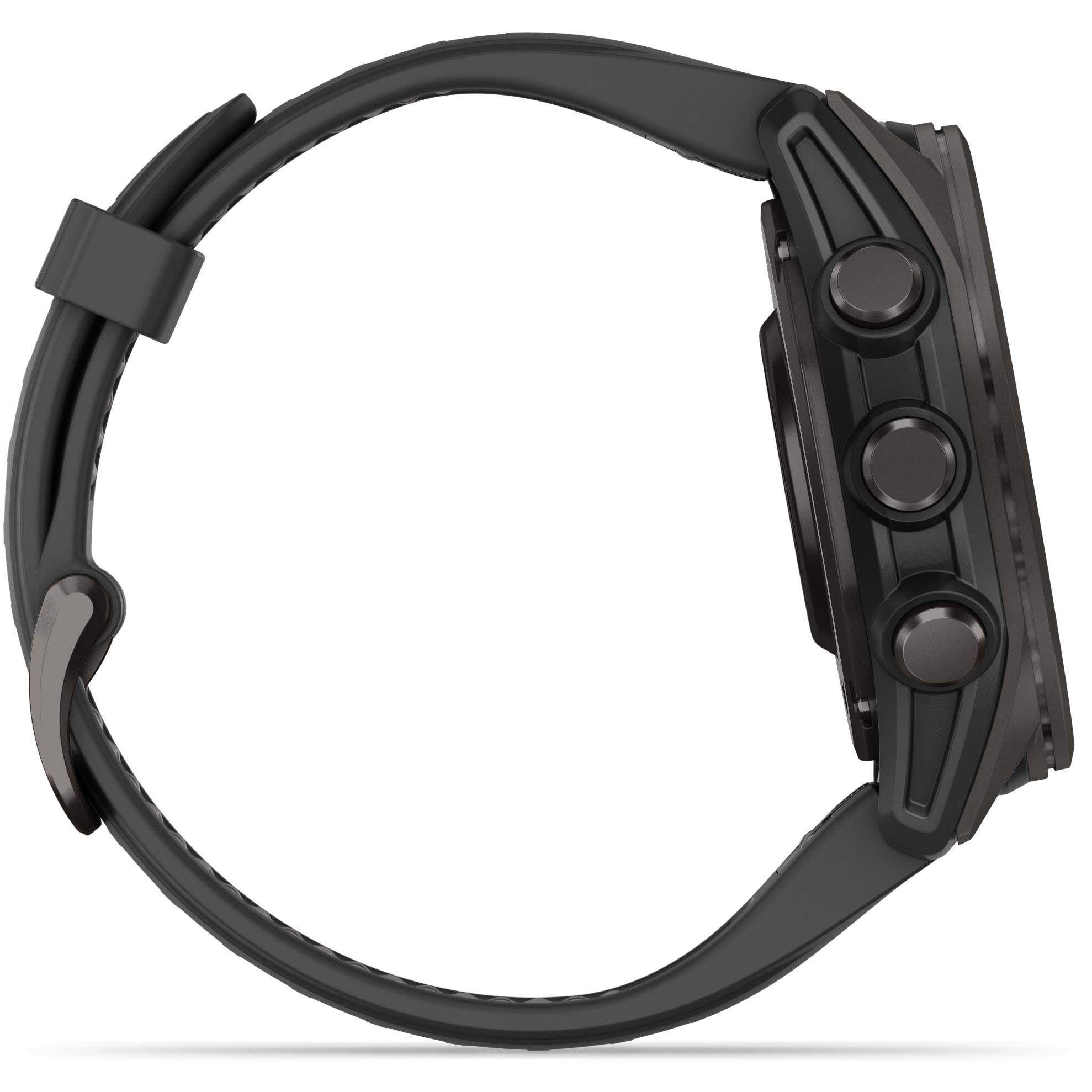 Garmin fenix 8 43mm AMOLED Sapphire Edition, Carbon Grey Titanium with Pebble Grey Band