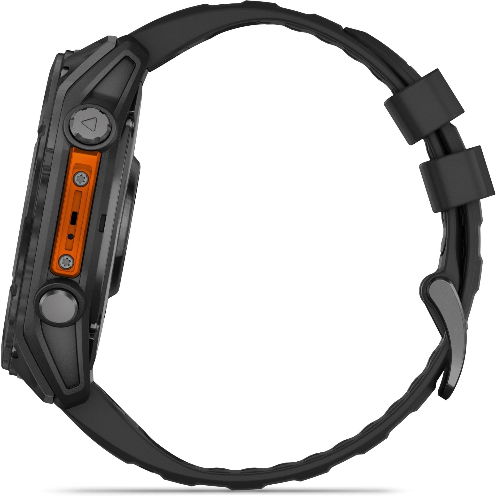 Garmin fenix 8 51mm AMOLED Glass, Slate Grey with Black Band