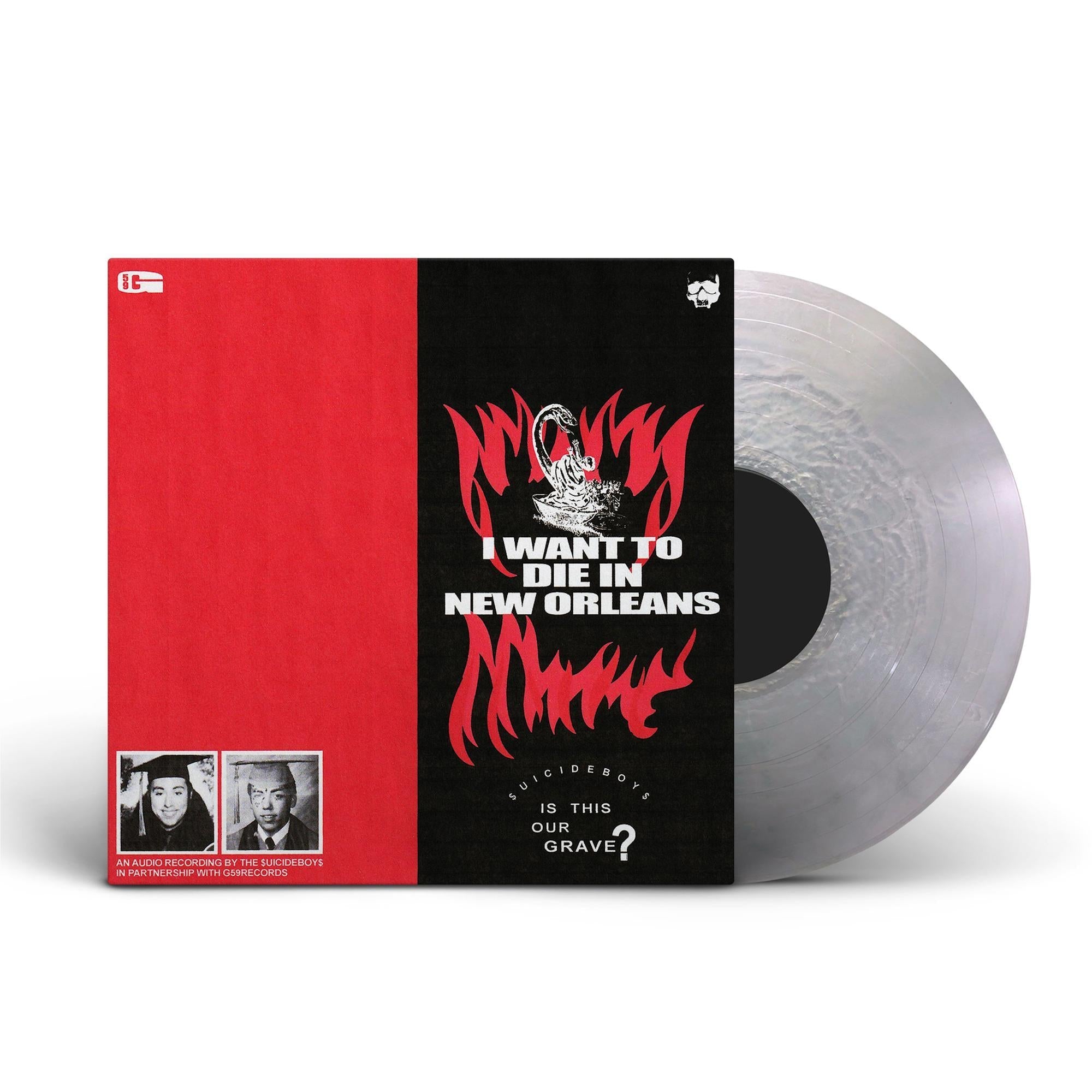 I Want To Die In New Orleans (Silver Vinyl) - By: $Uicideboy$