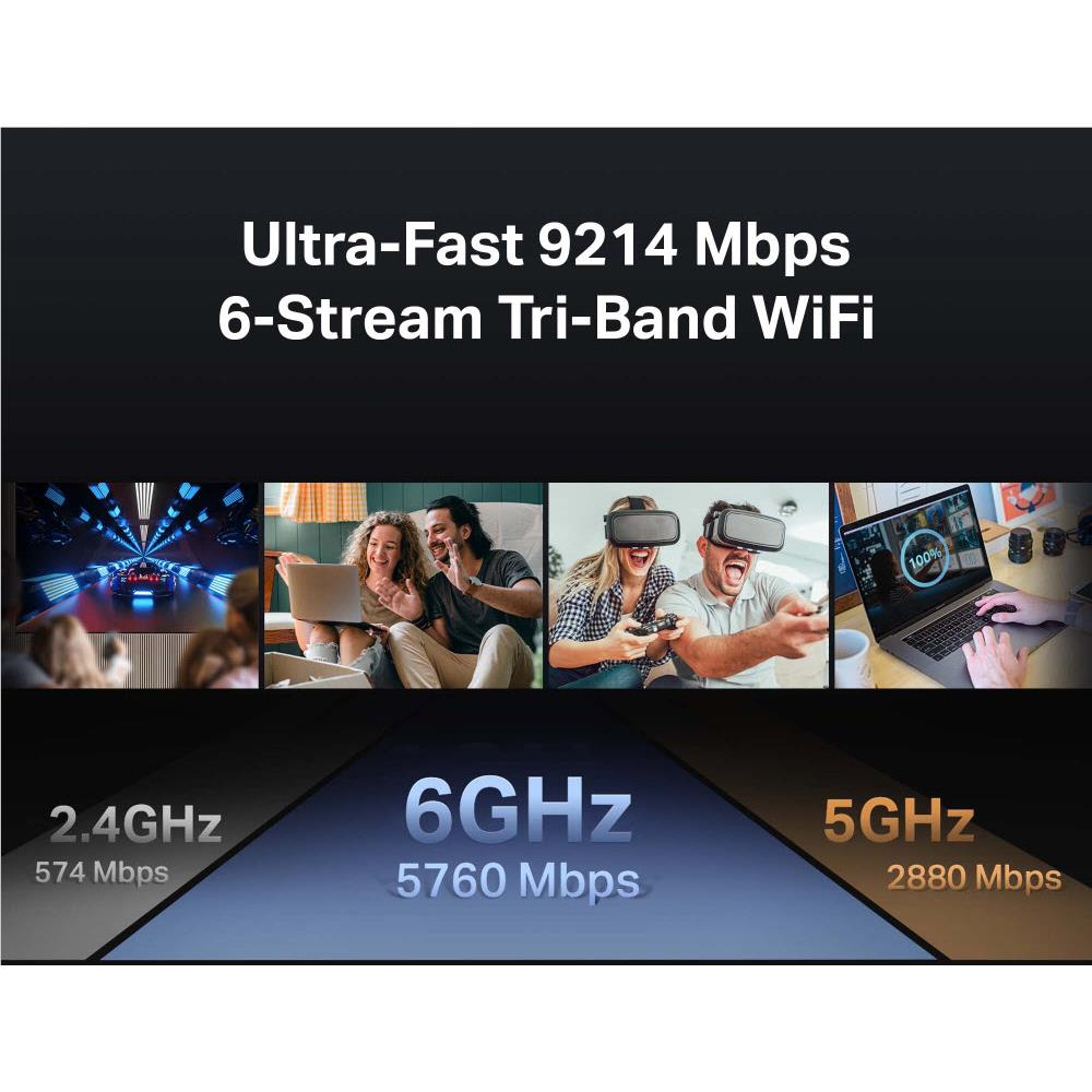 TP-Link Archer BE550 Tri-Band BE9300 WiFi 7 Router