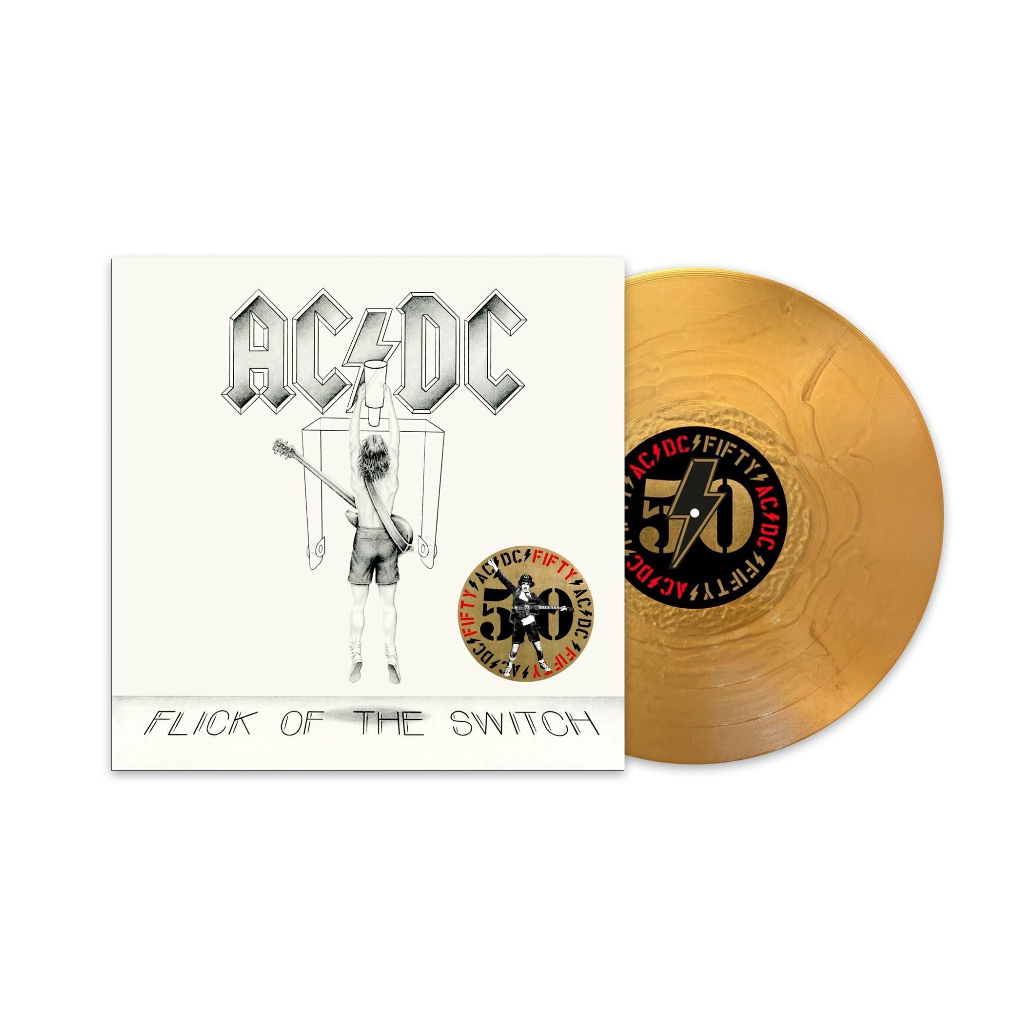 Flick of the Switch (Gold Nugget Vinyl) - By: Ac/dc
