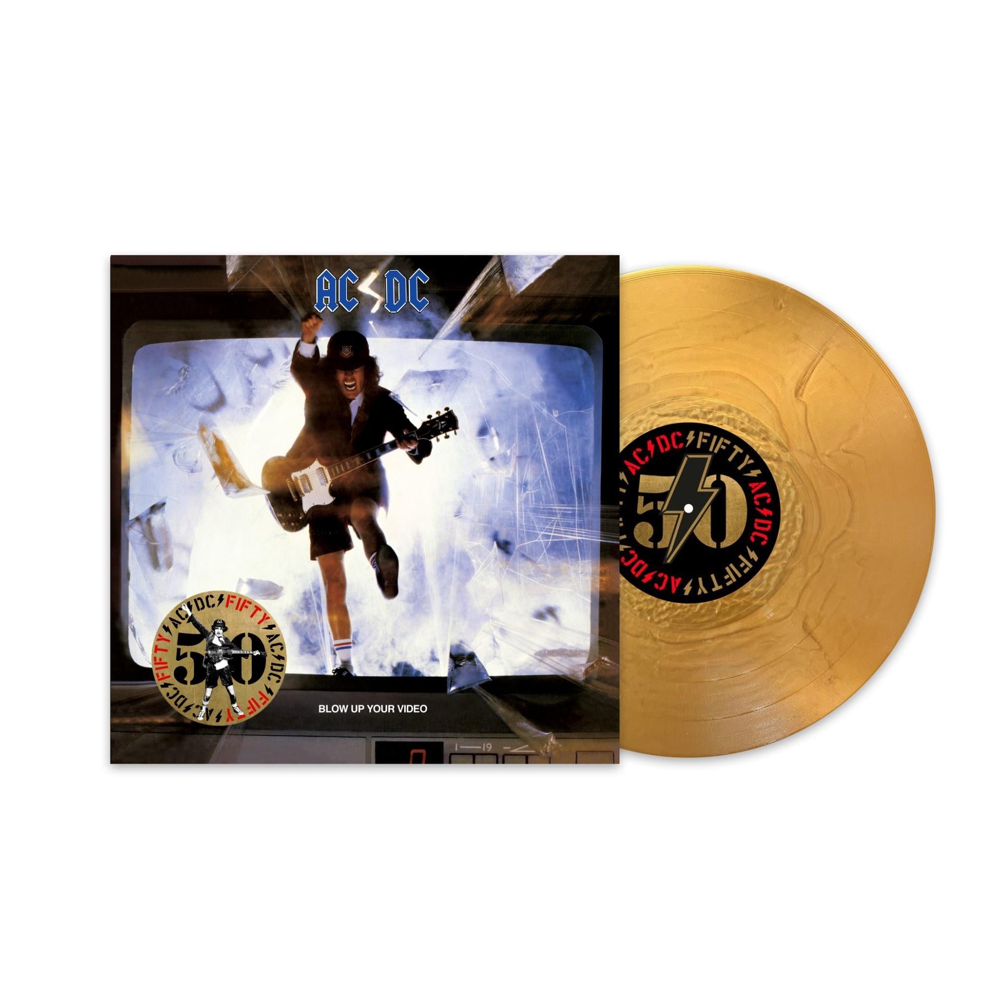 Blow Up Your Video (Gold Nugget Vinyl) - By: Ac/dc