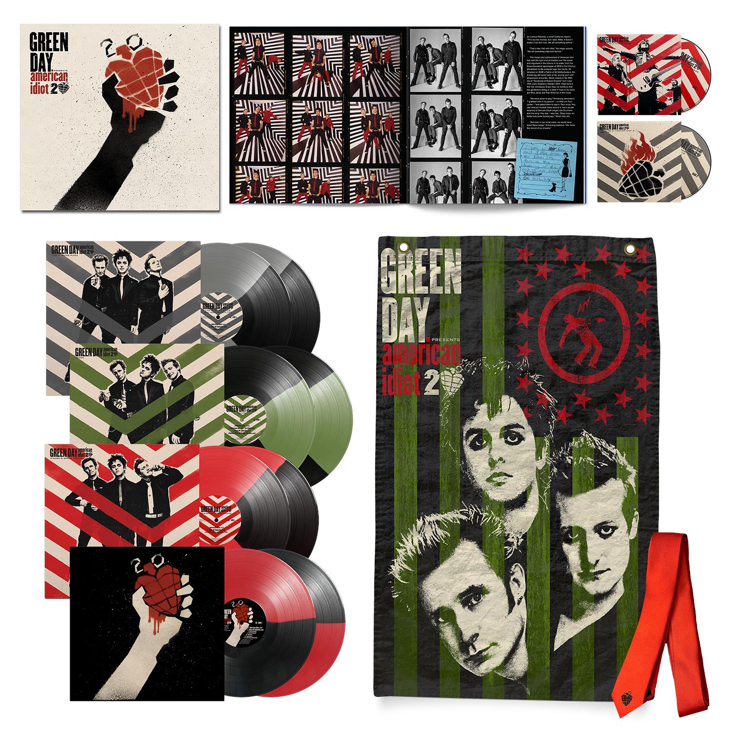 American Idiot (20 Year Anniversary Deluxe Vinyl Boxset) - By: Green Day