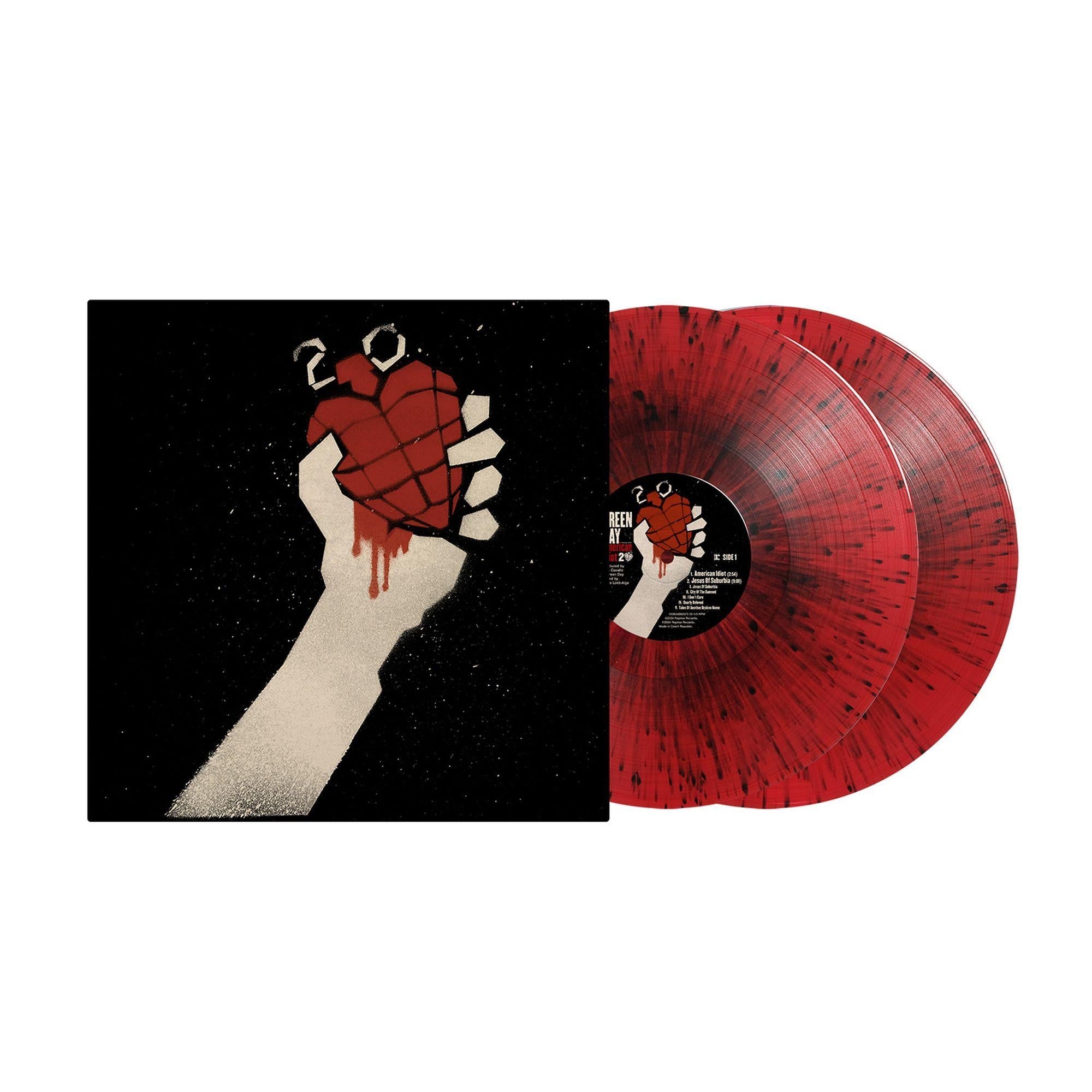 American Idiot (20 Year Anniversary Red and Black Vinyl) - By: Green Day