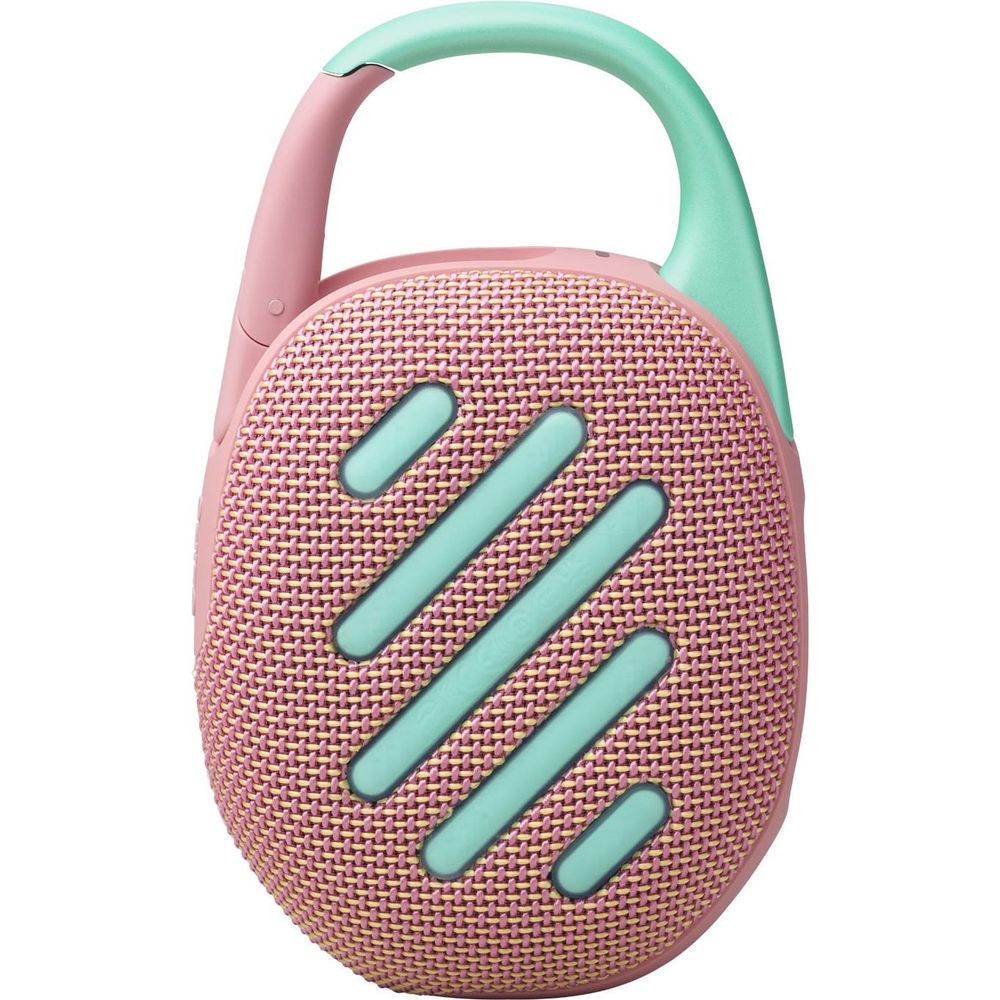 JBL Clip 5 Ultra-portable Bluetooth Speaker (Pink)