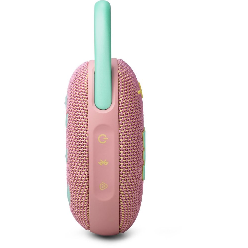 JBL Clip 5 Ultra-portable Bluetooth Speaker (Pink)