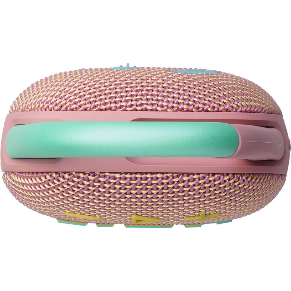 JBL Clip 5 Ultra-portable Bluetooth Speaker (Pink)