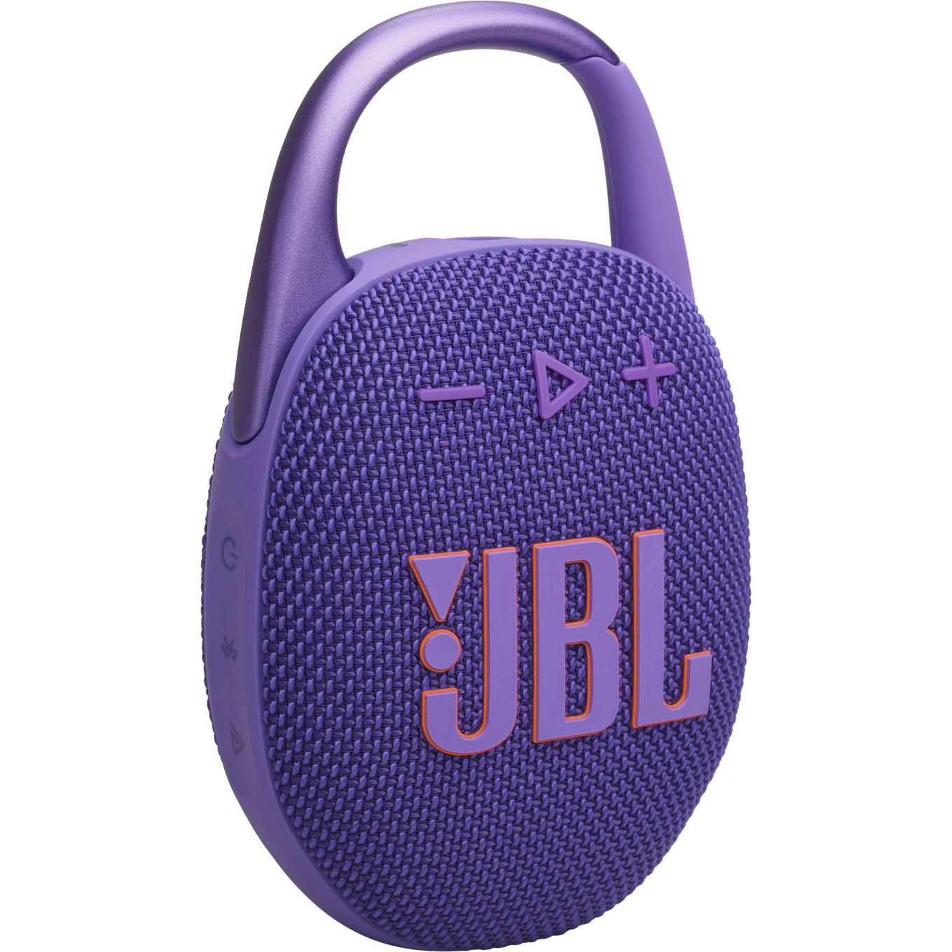 JBL Clip 5 Ultra-portable Bluetooth Speaker (Purple)