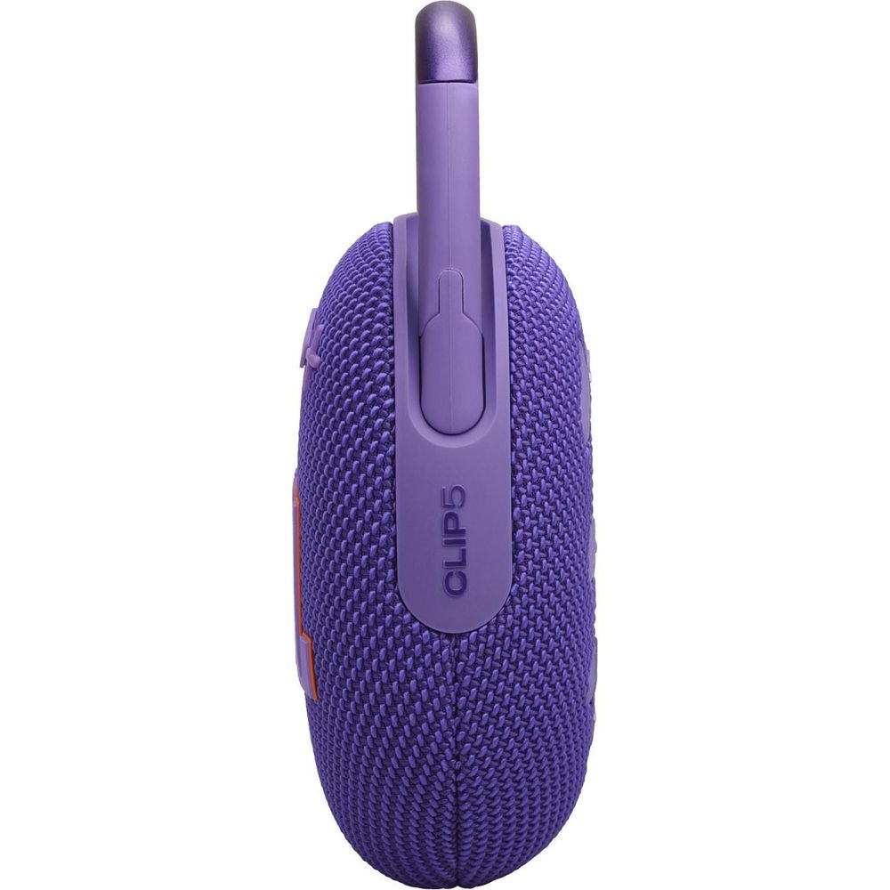 JBL Clip 5 Ultra-portable Bluetooth Speaker (Purple)