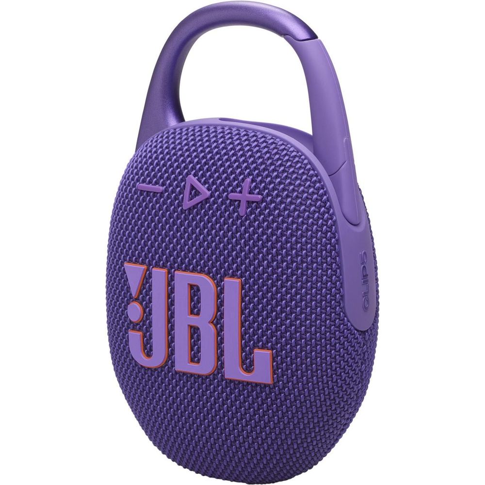 JBL Clip 5 Ultra-portable Bluetooth Speaker (Purple)