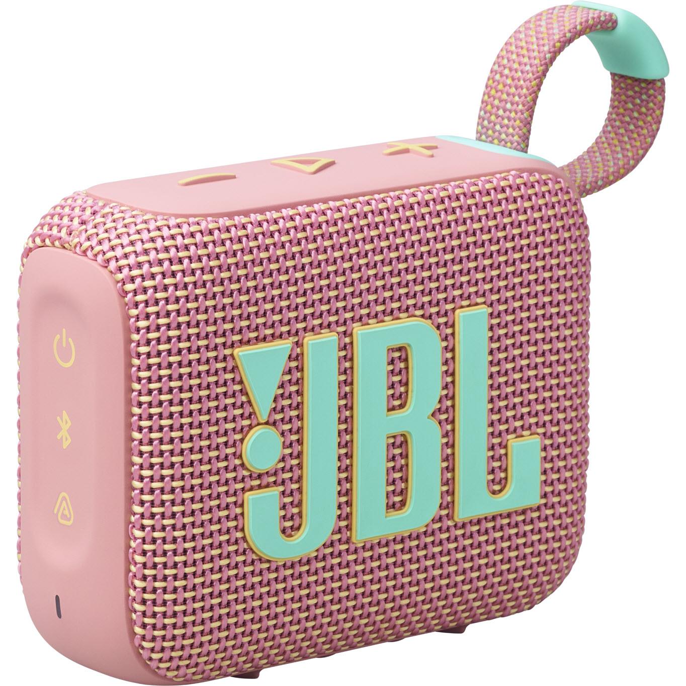 JBL Go 4 Mini Ultra-portable Bluetooth Speaker (Pink)