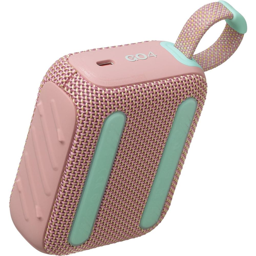 JBL Go 4 Mini Ultra-portable Bluetooth Speaker (Pink)