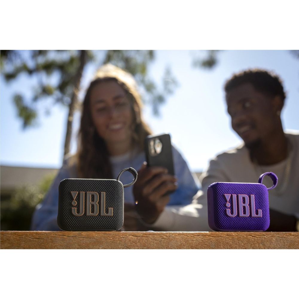 JBL Go 4 Mini Ultra-portable Bluetooth Speaker (Purple)