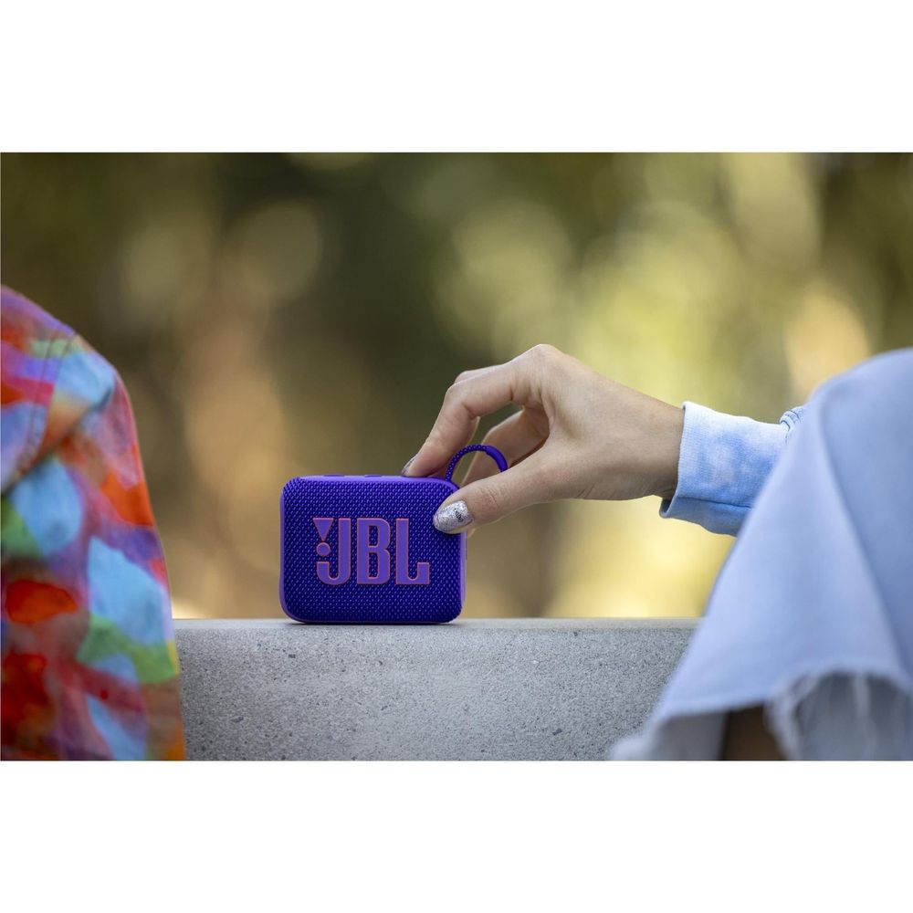 JBL Go 4 Mini Ultra-portable Bluetooth Speaker (Purple)