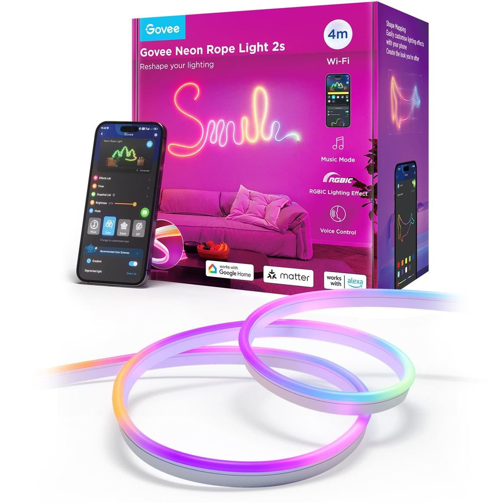 Govee Neon Rope Light 2S 4M